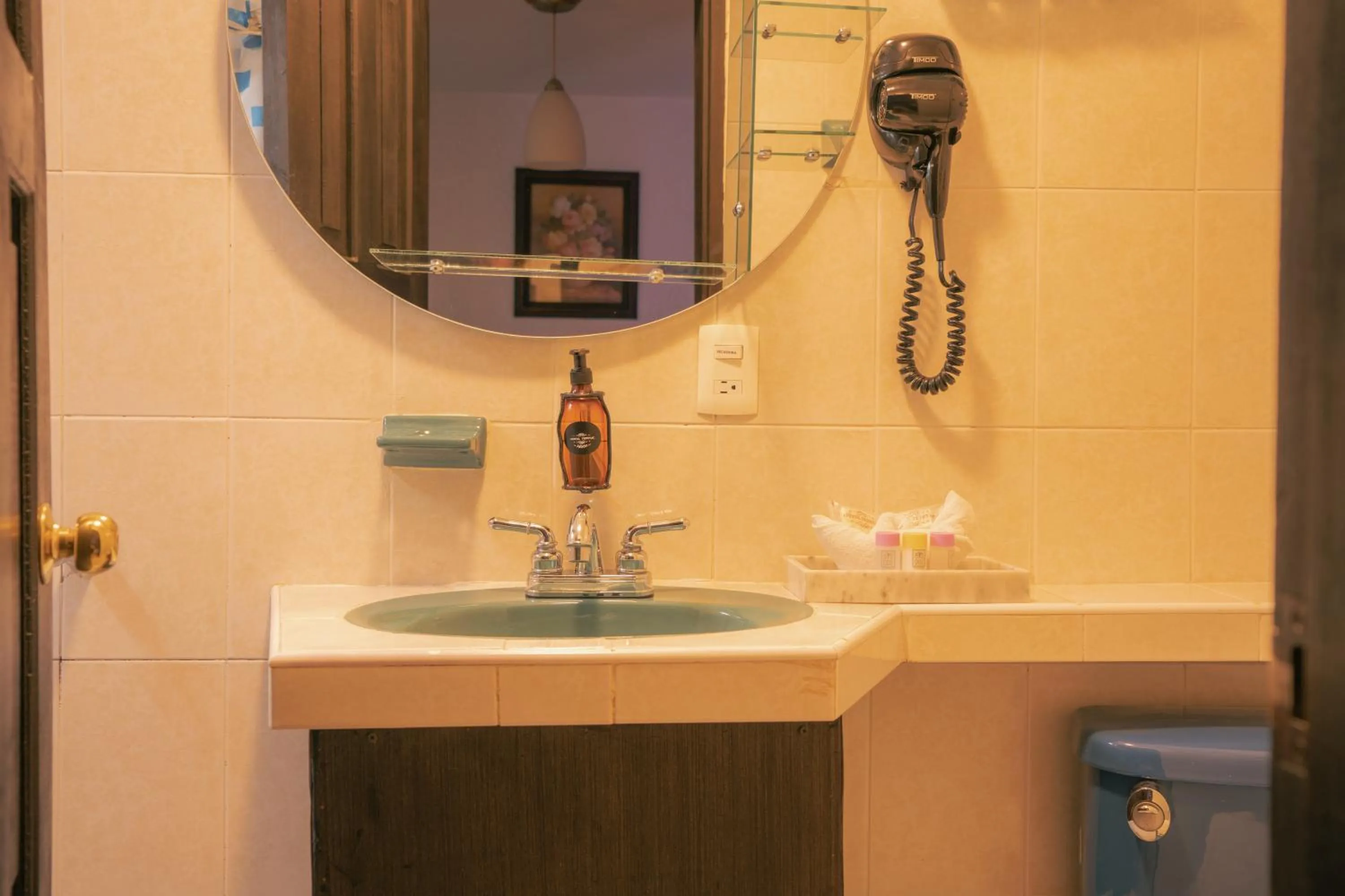 Shower in Hotel Tepeyac