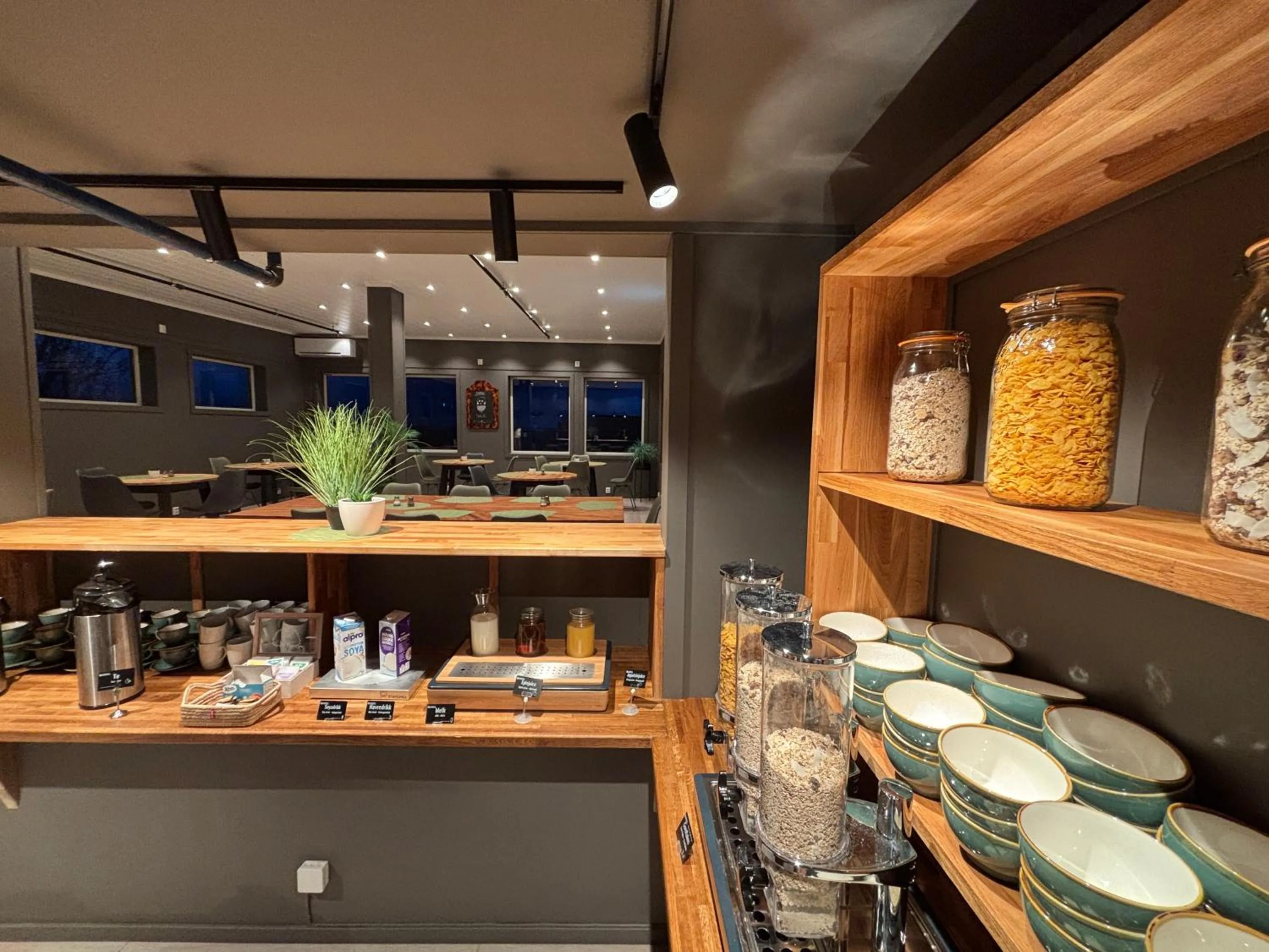 Buffet breakfast in Lofoten Bed & Breakfast Reine - Rooms & Apartments