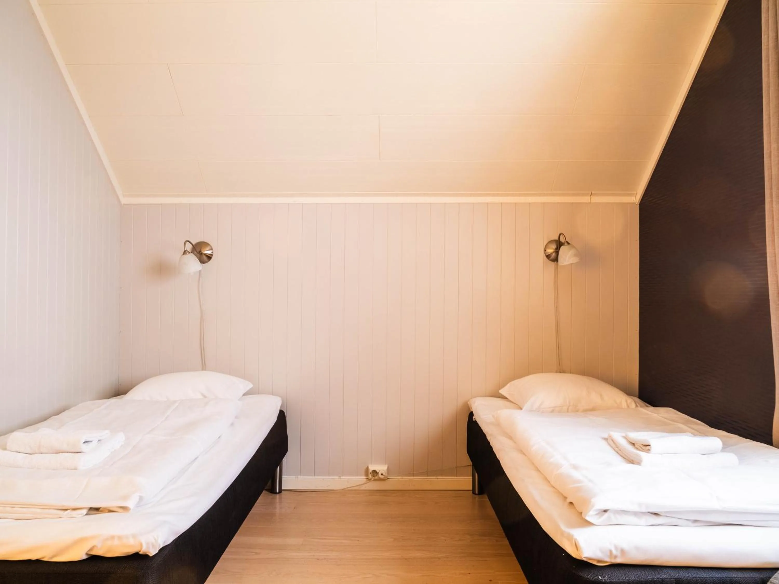 Bedroom, Bed in Lofoten Bed & Breakfast Reine - Rooms & Apartments