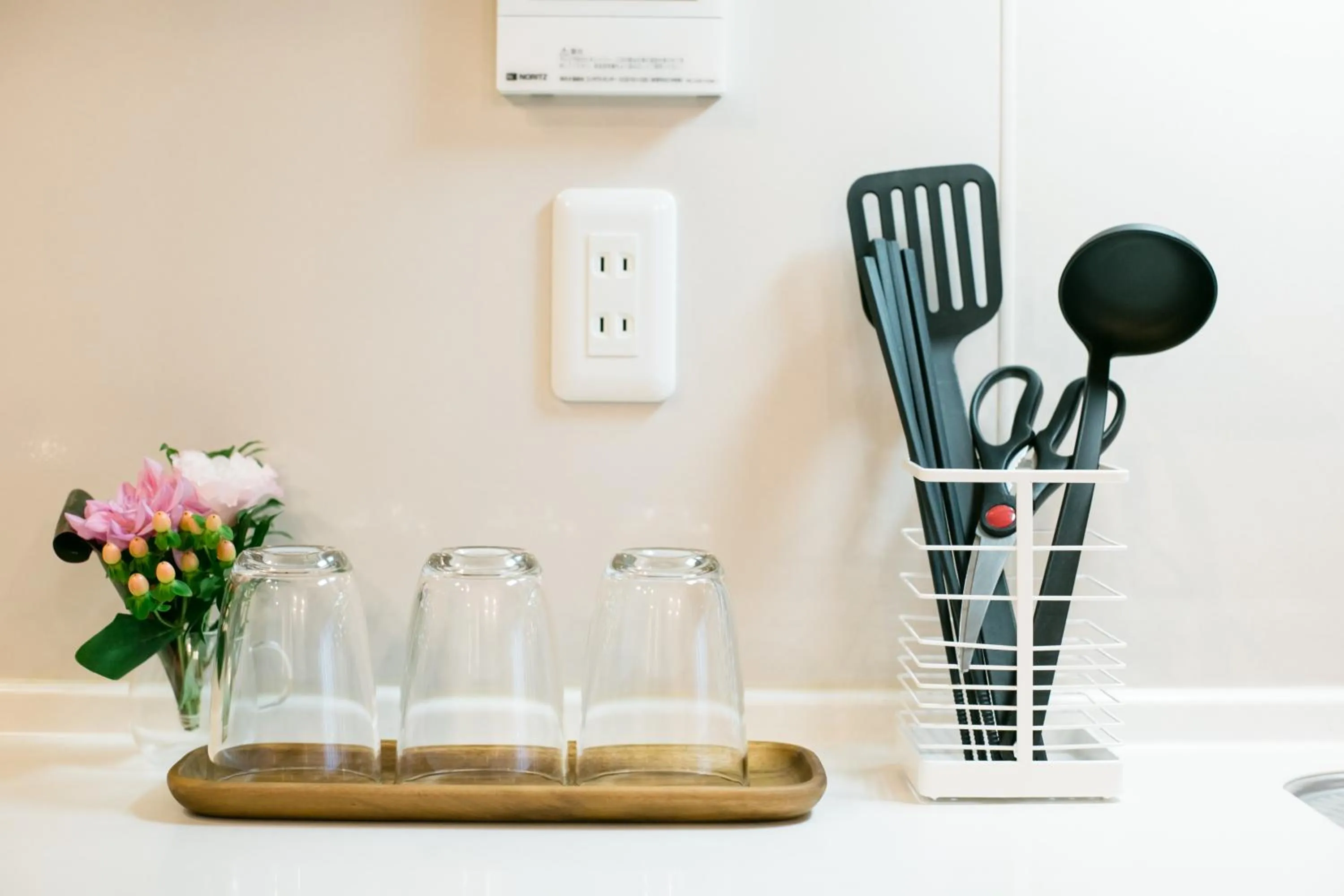 Kitchen or kitchenette in RESI STAY Anekoji