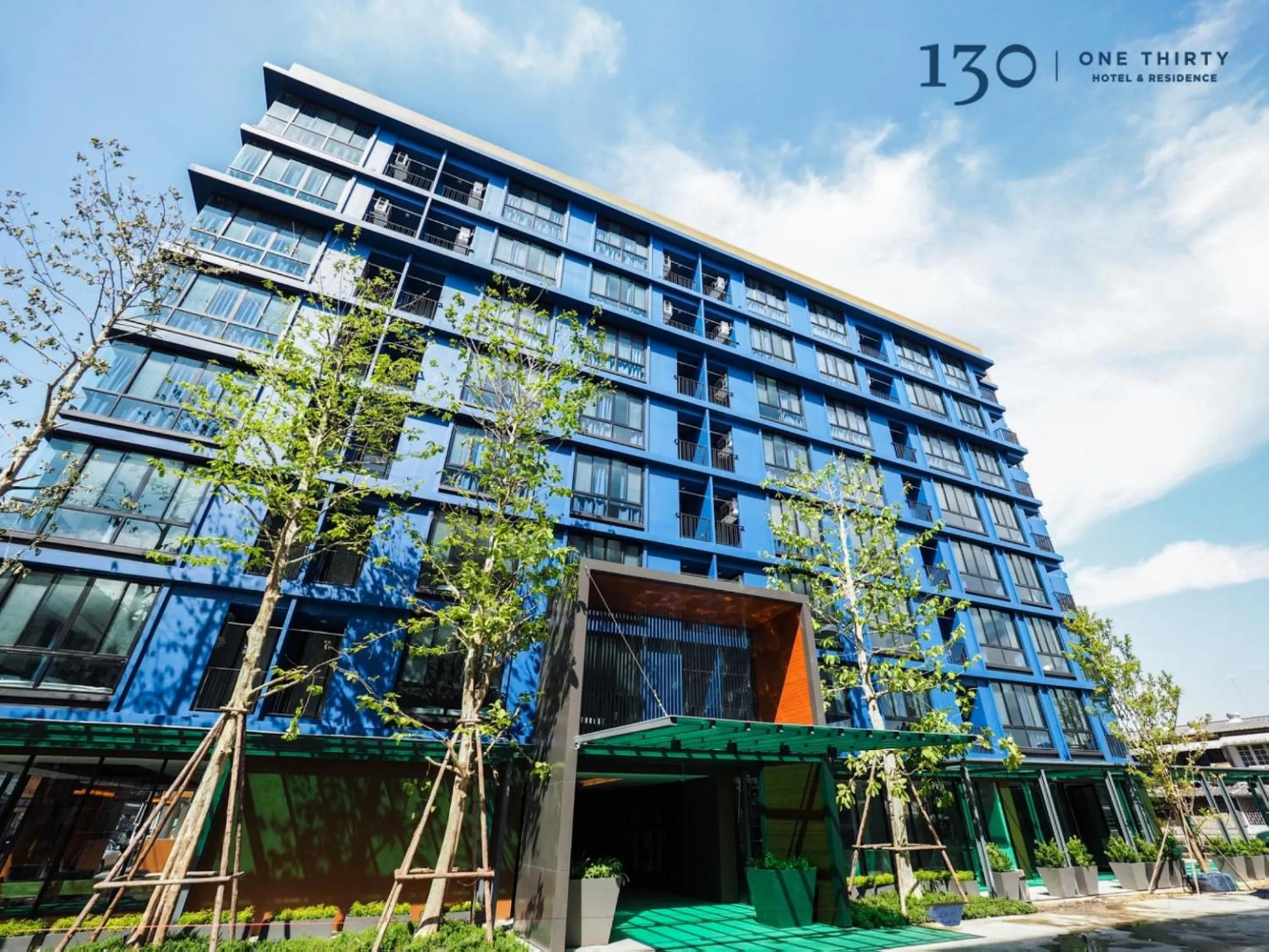 Property building in 130 Hotel & Residence Bangkok