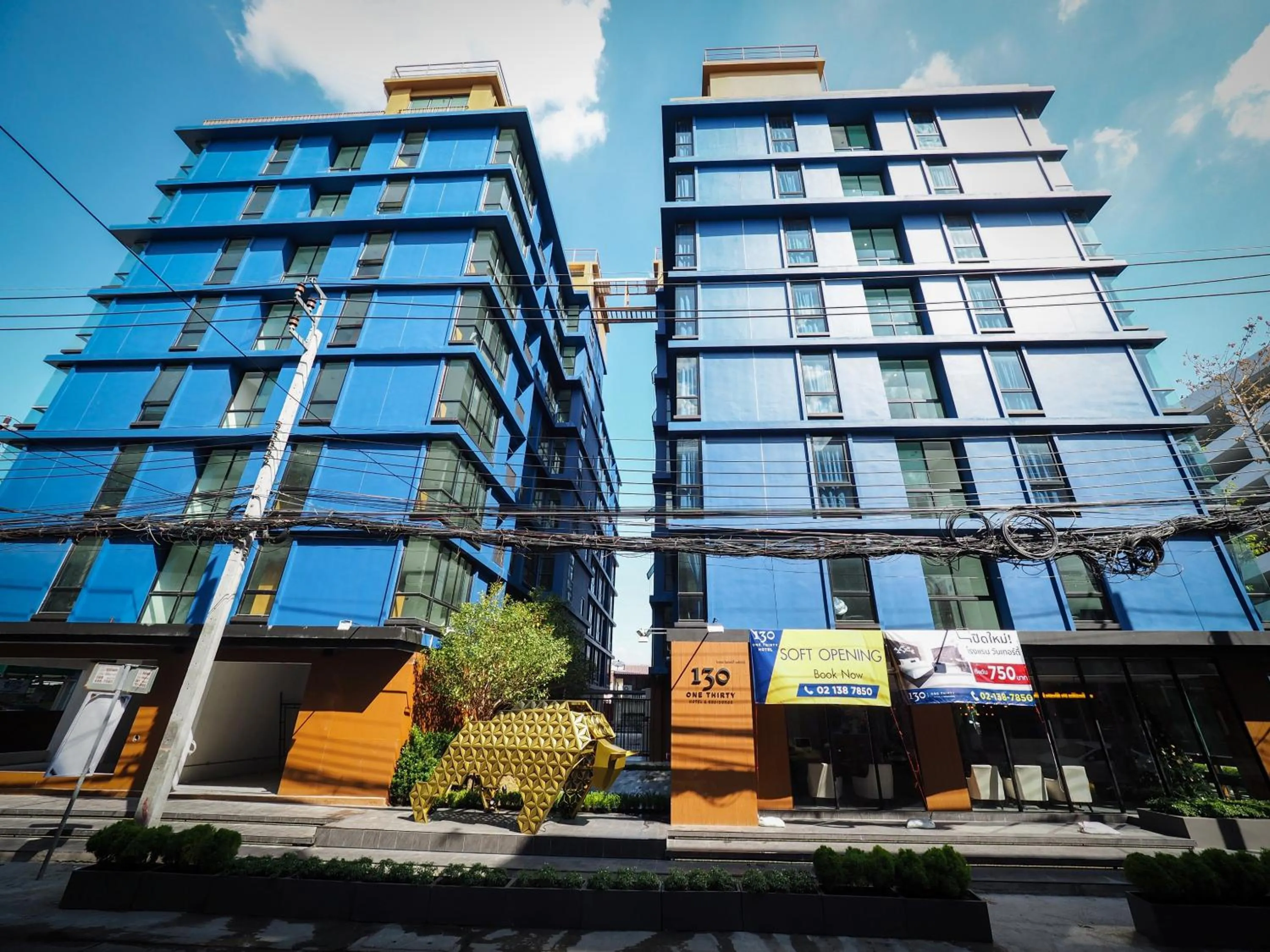 Area and facilities in 130 Hotel & Residence Bangkok