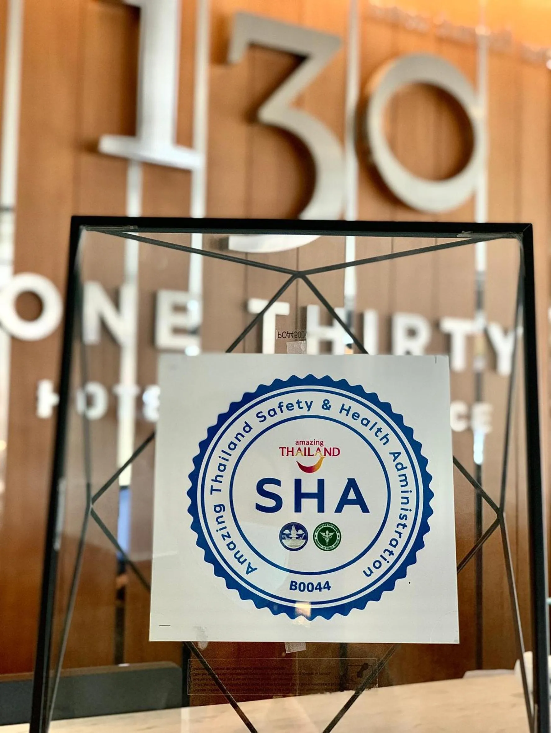 Logo/Certificate/Sign in 130 Hotel & Residence Bangkok