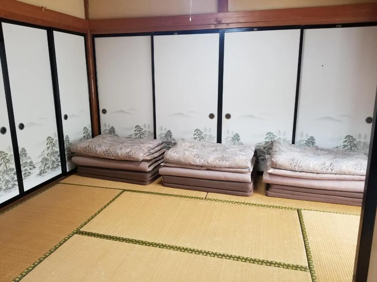 Photo of the whole room, Bed in Minsyuku Koshiyama