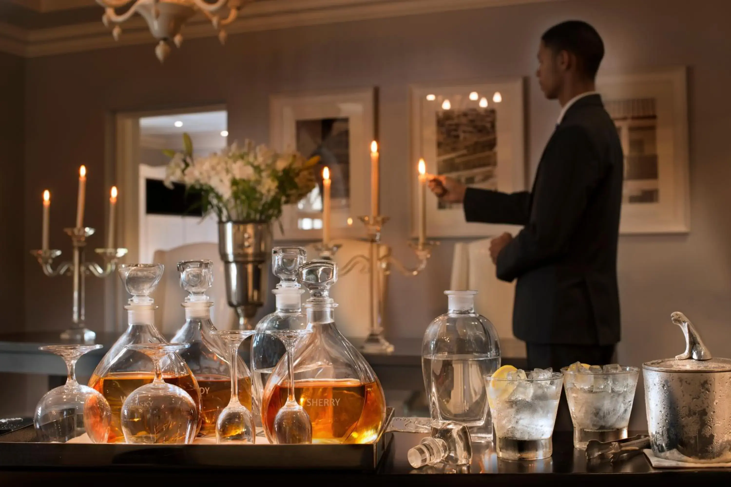 Food and drinks in The Manor House at Fancourt Food and drinks in The Manor House at Fancourt