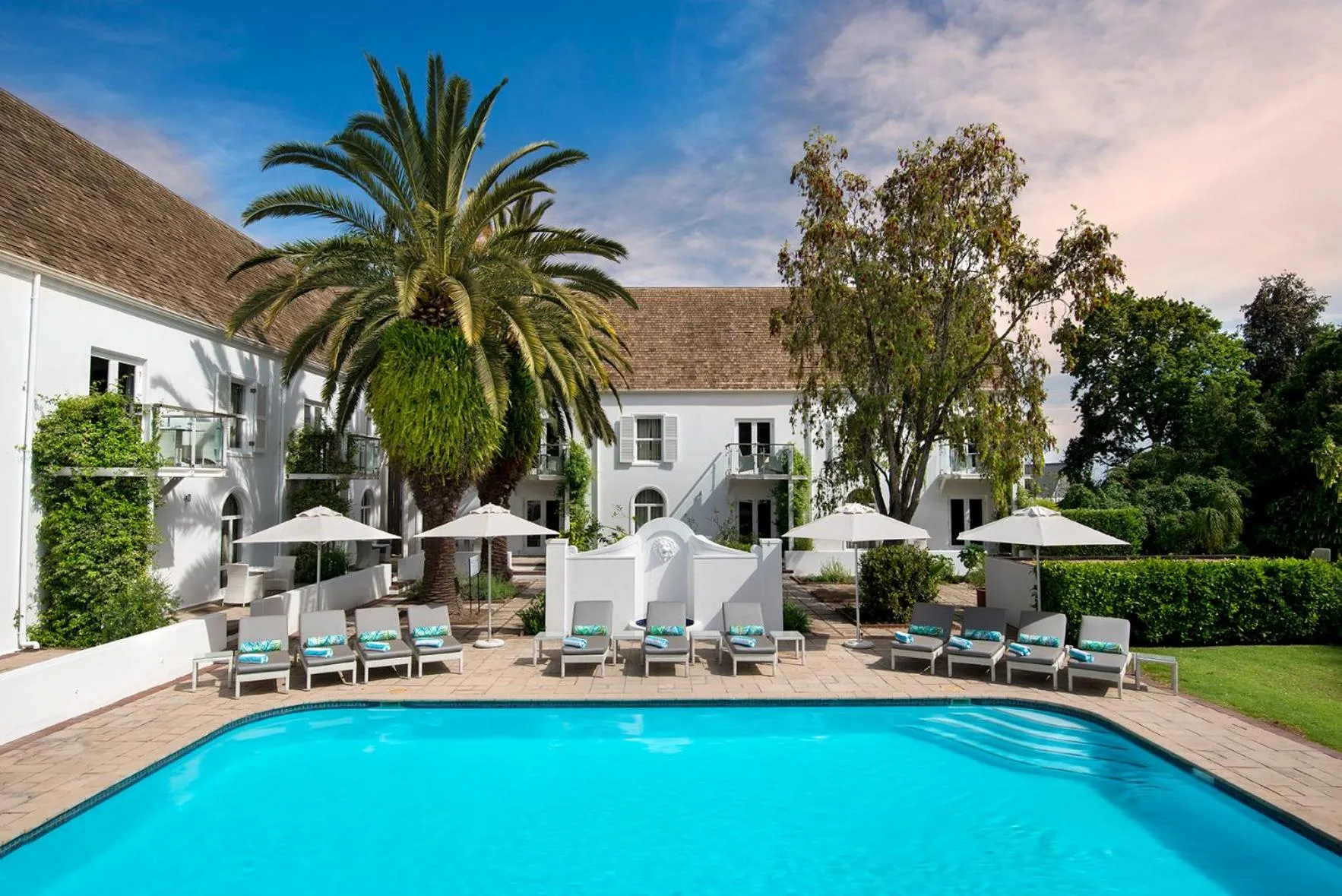 Swimming pool in The Manor House at Fancourt