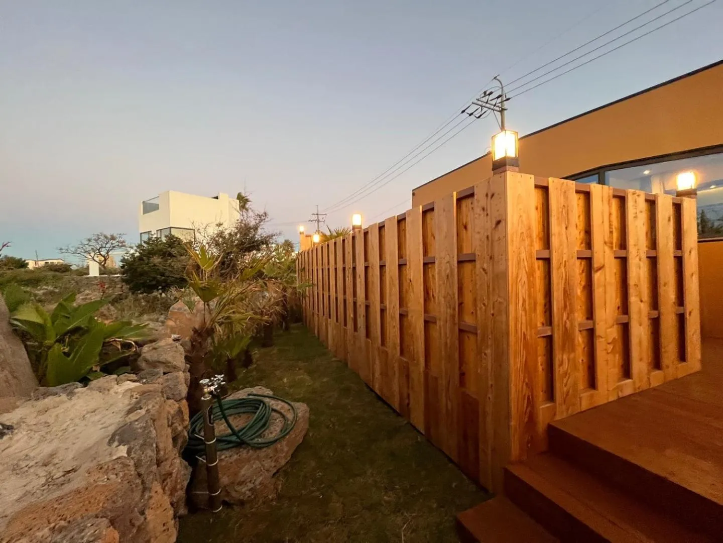 Balcony/Terrace in Morning Beach Pension