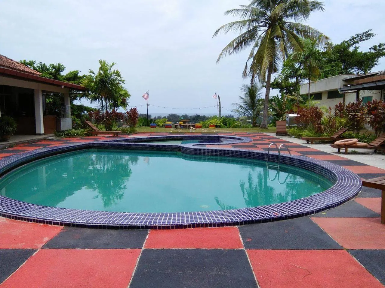 Swimming pool in Motel Desa