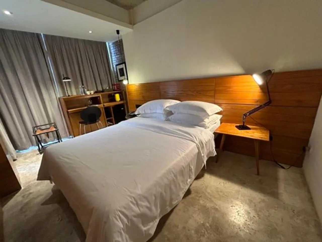 Bed in Zhuhai Bei Shan Ju Art Hotel