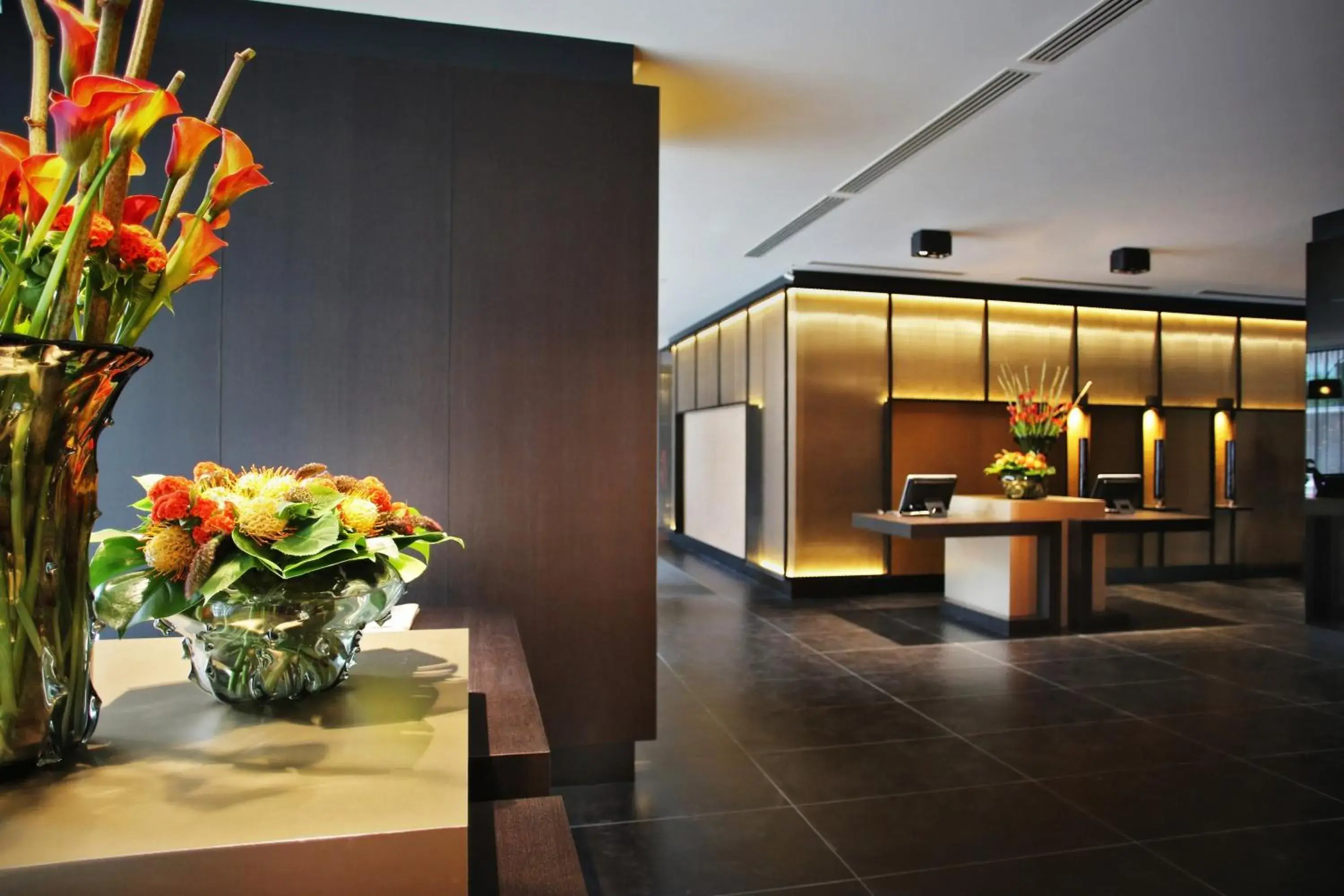 Lobby or reception in The Hotel Brussels Lobby or reception in The Hotel Brussels