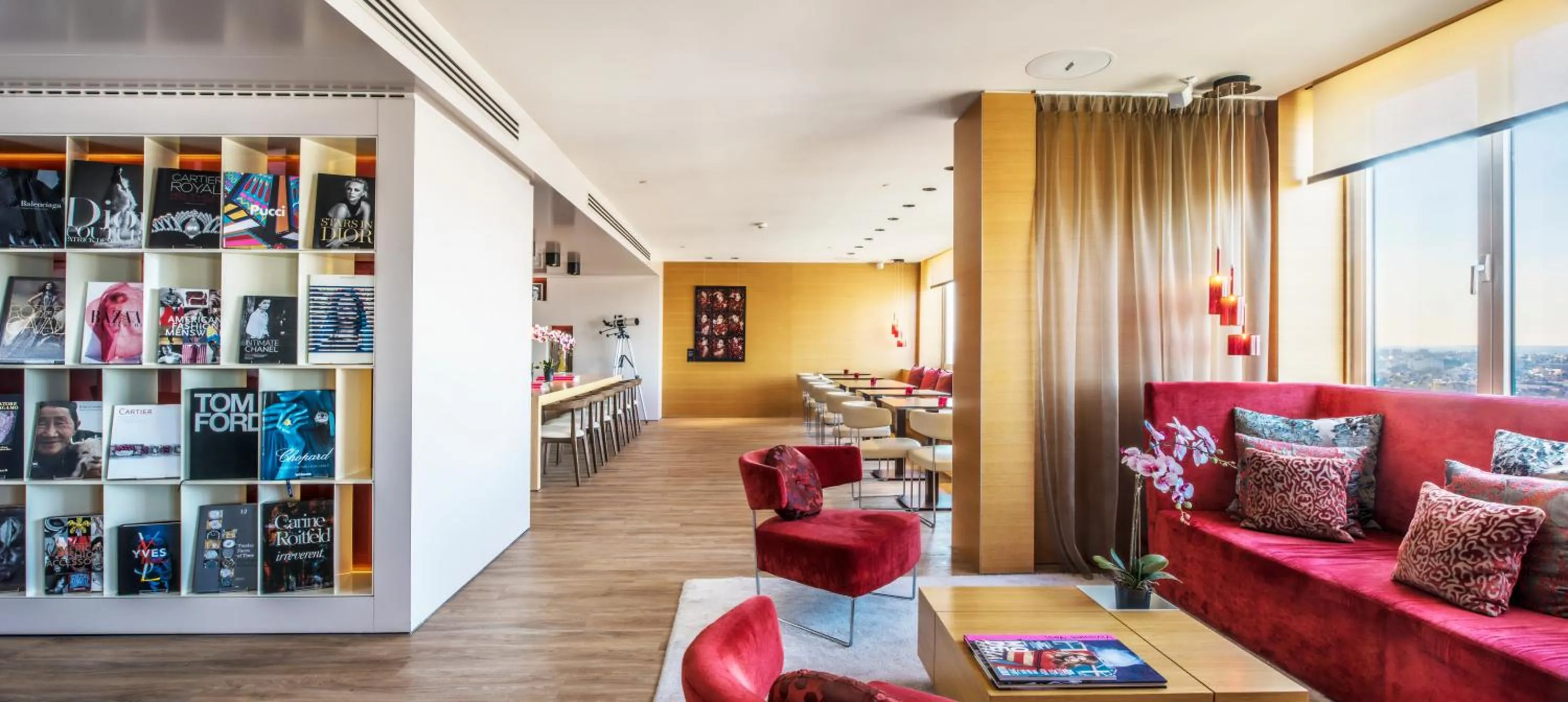 Living room in The Hotel Brussels