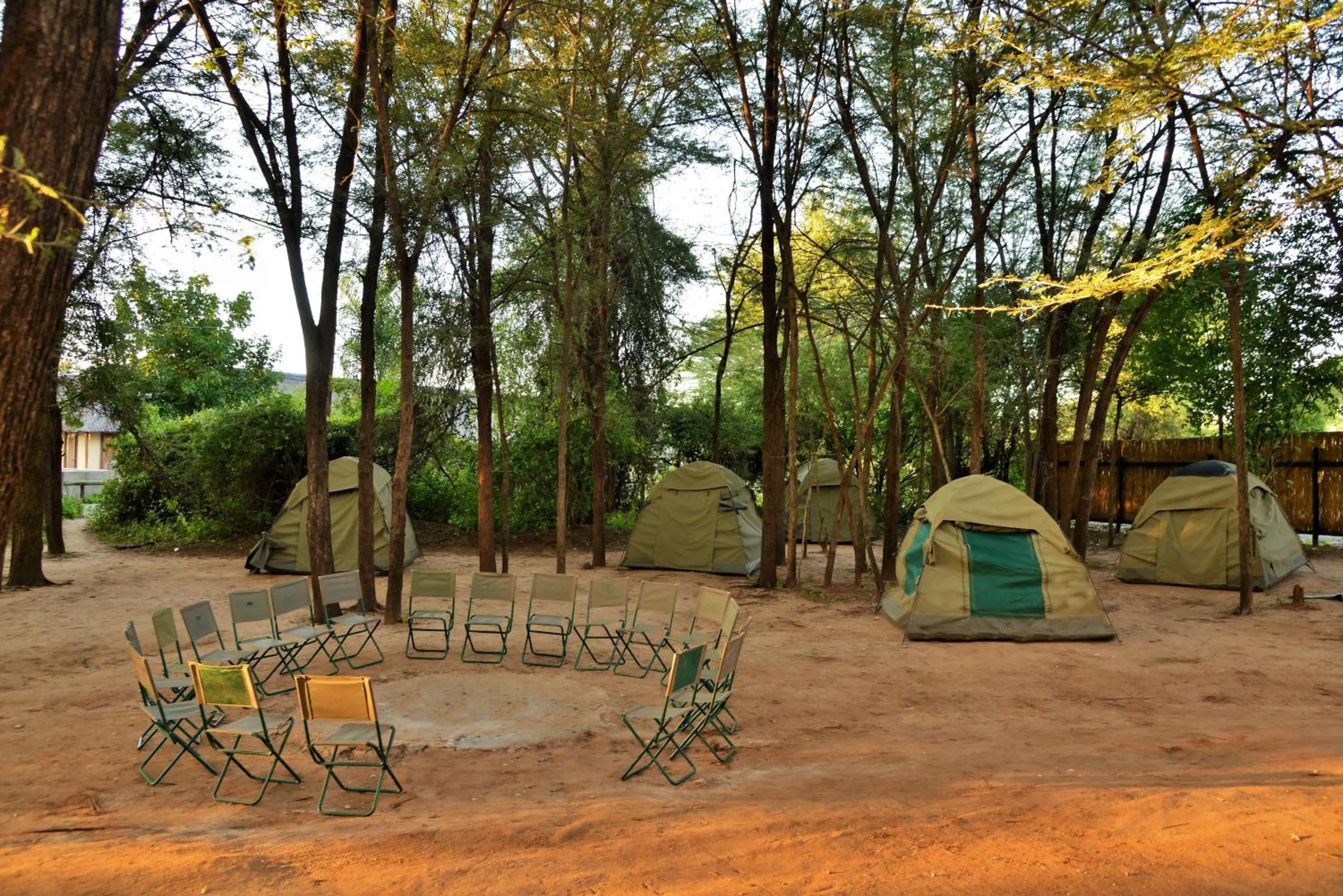 BBQ facilities in Thebe River Safaris