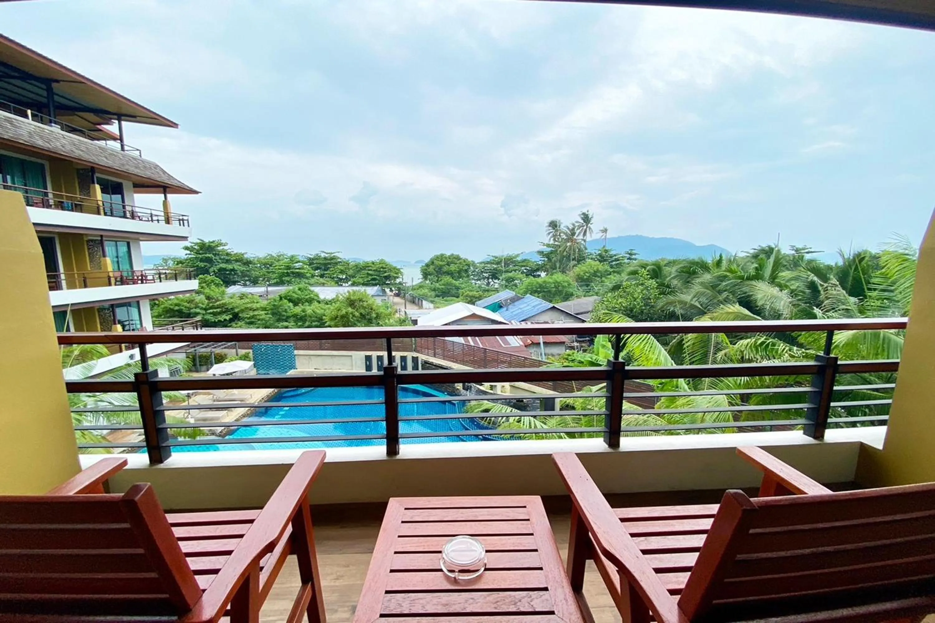 Balcony/Terrace in Aqua Resort Phuket - Near Beach and Chalong Pier