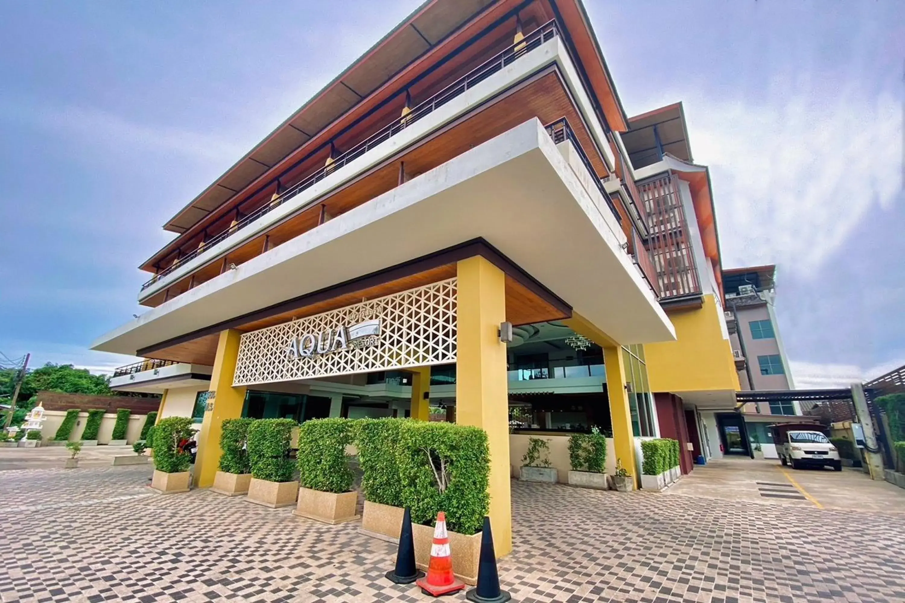 Property building in Aqua Resort SHA Plus Property building in Aqua Resort SHA Plus