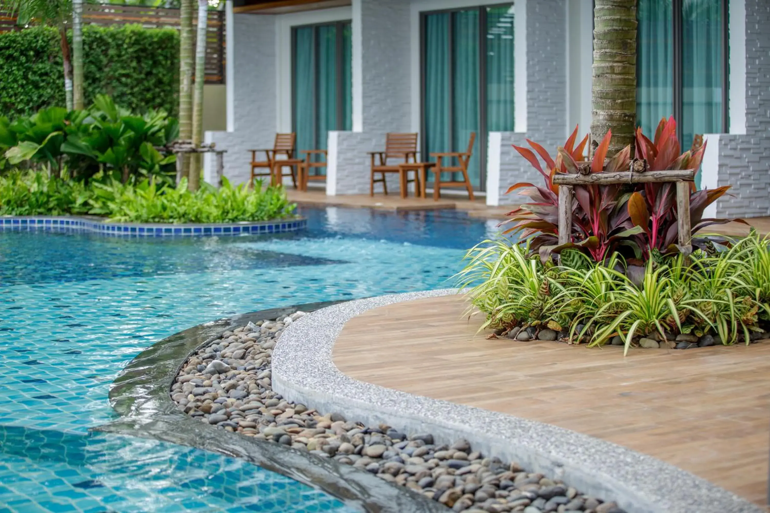 Swimming pool in Aqua Resort SHA Plus Swimming pool in Aqua Resort SHA Plus