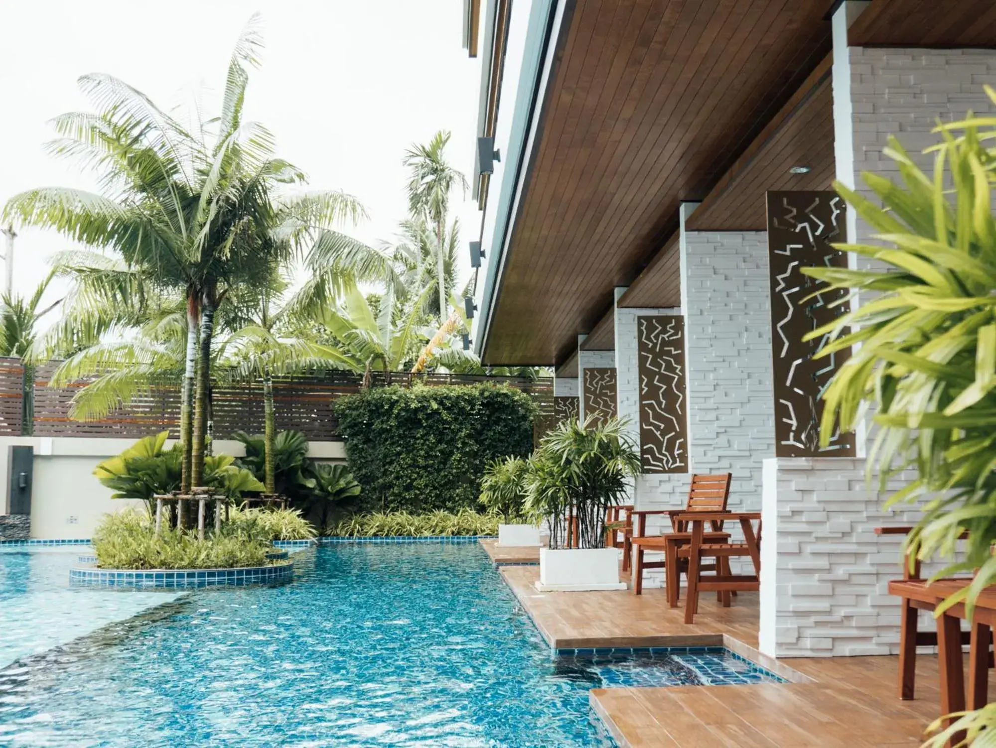 Swimming pool in Aqua Resort SHA Plus Swimming pool in Aqua Resort SHA Plus