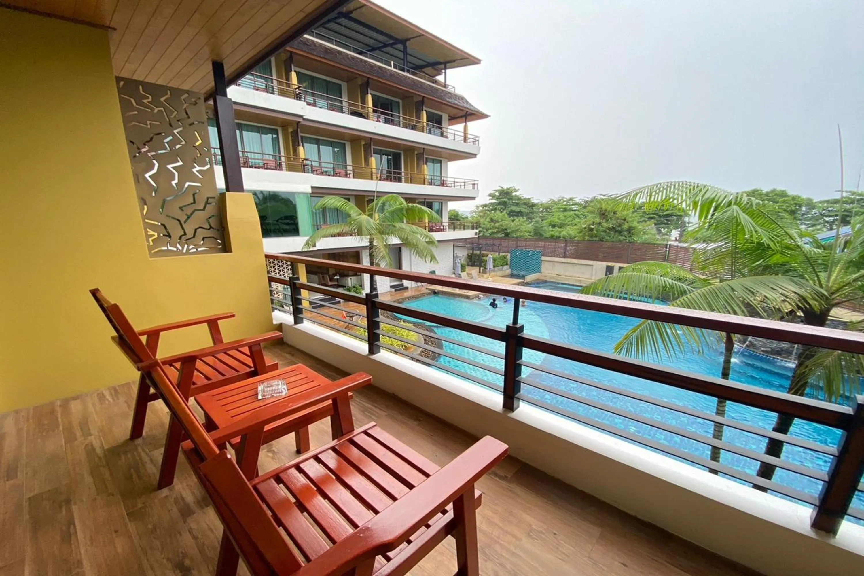 Balcony/Terrace in Aqua Resort Phuket - Near Beach and Chalong Pier