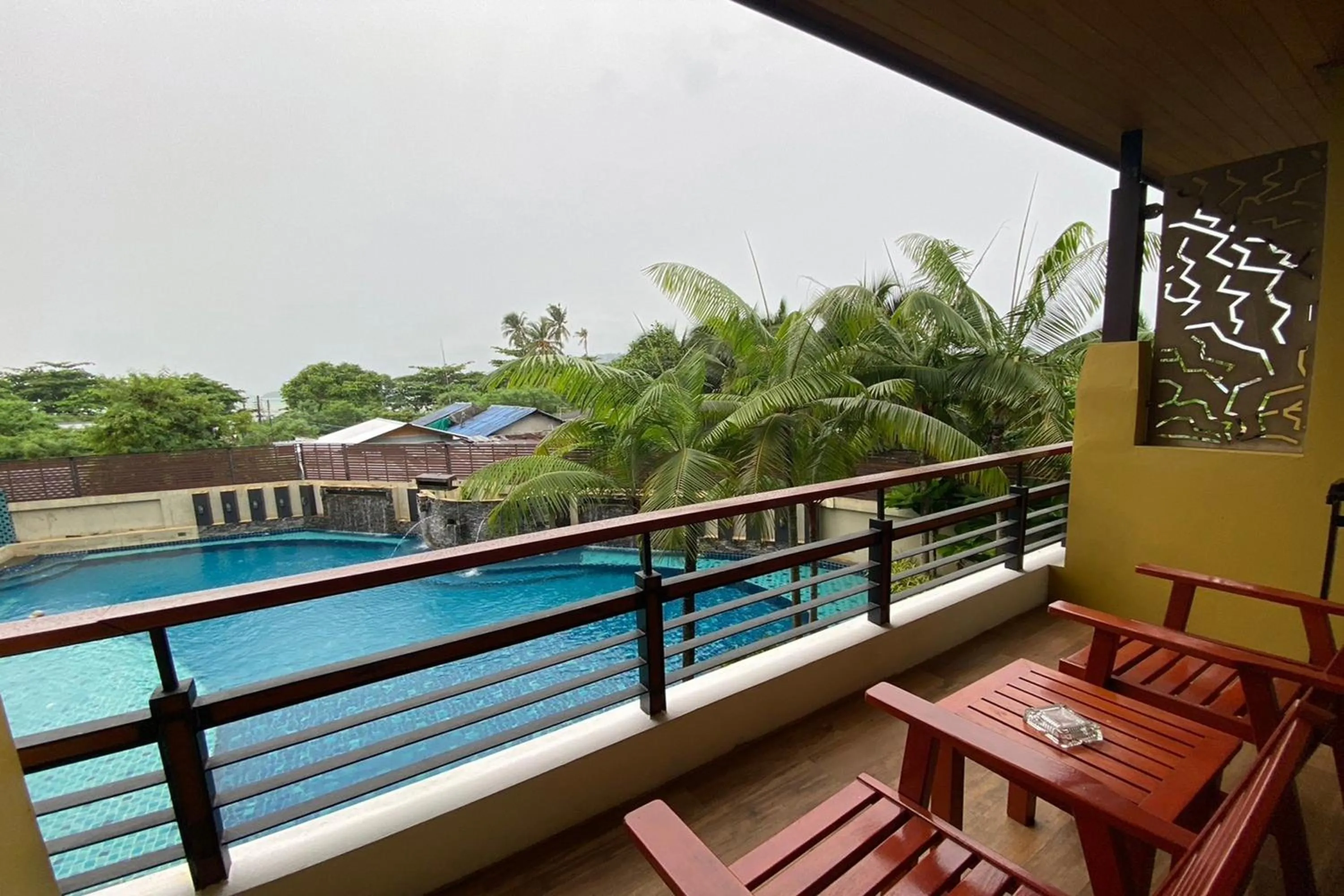 Balcony/Terrace in Aqua Resort Phuket - Near Beach and Chalong Pier