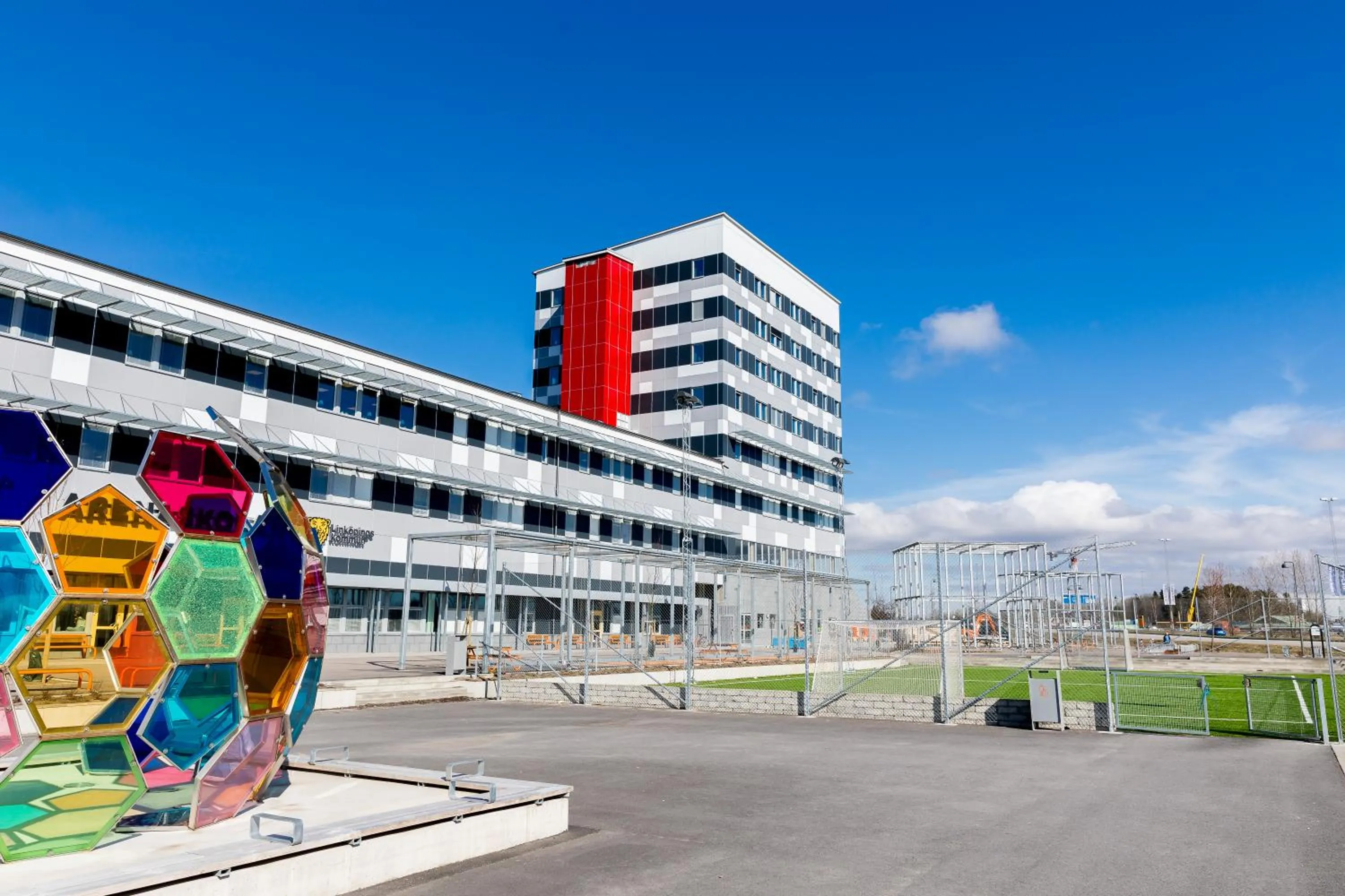 Property building in ApartDirect Linköping Arena
