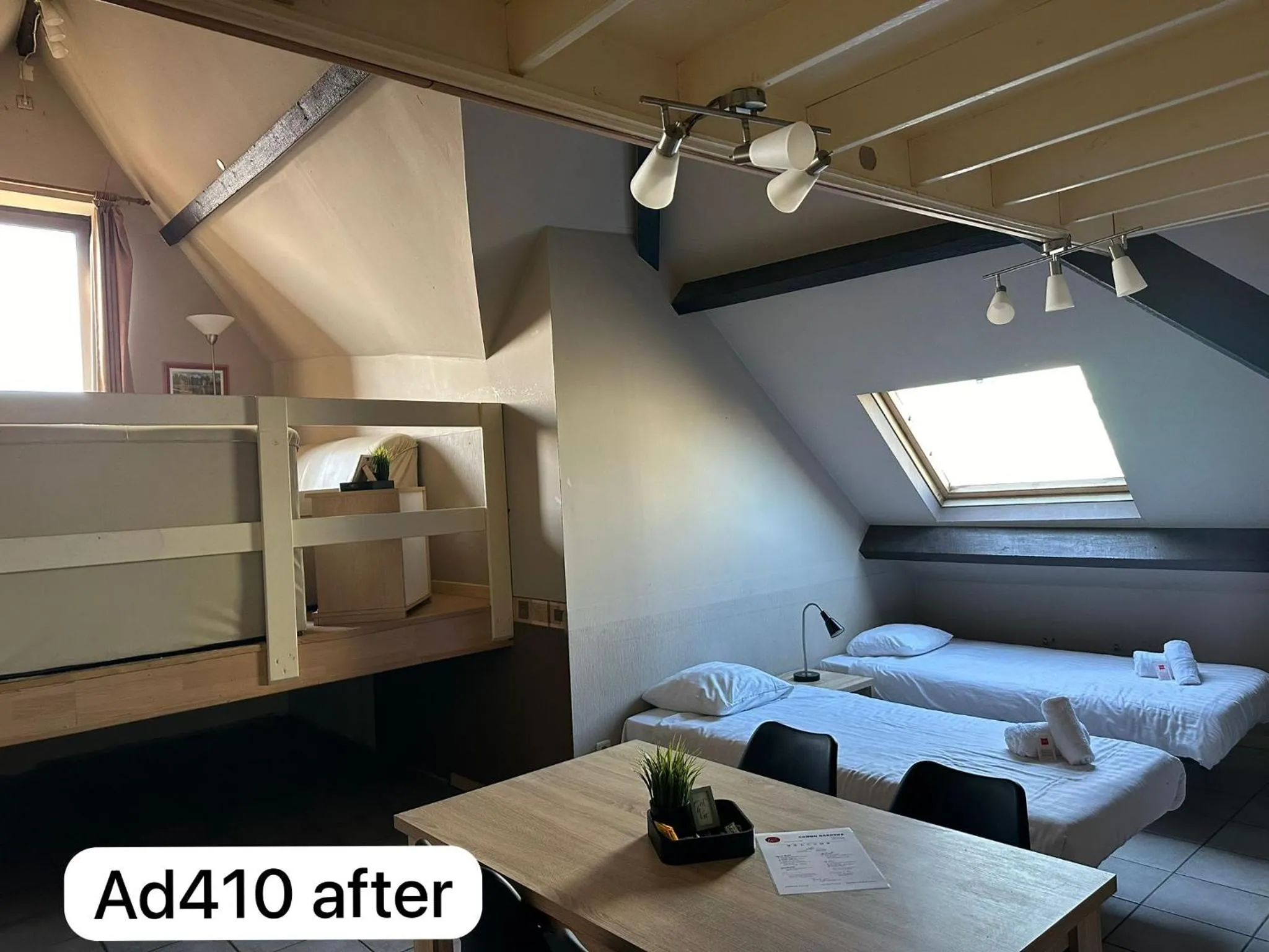 Bed in Condo Gardens Antwerp