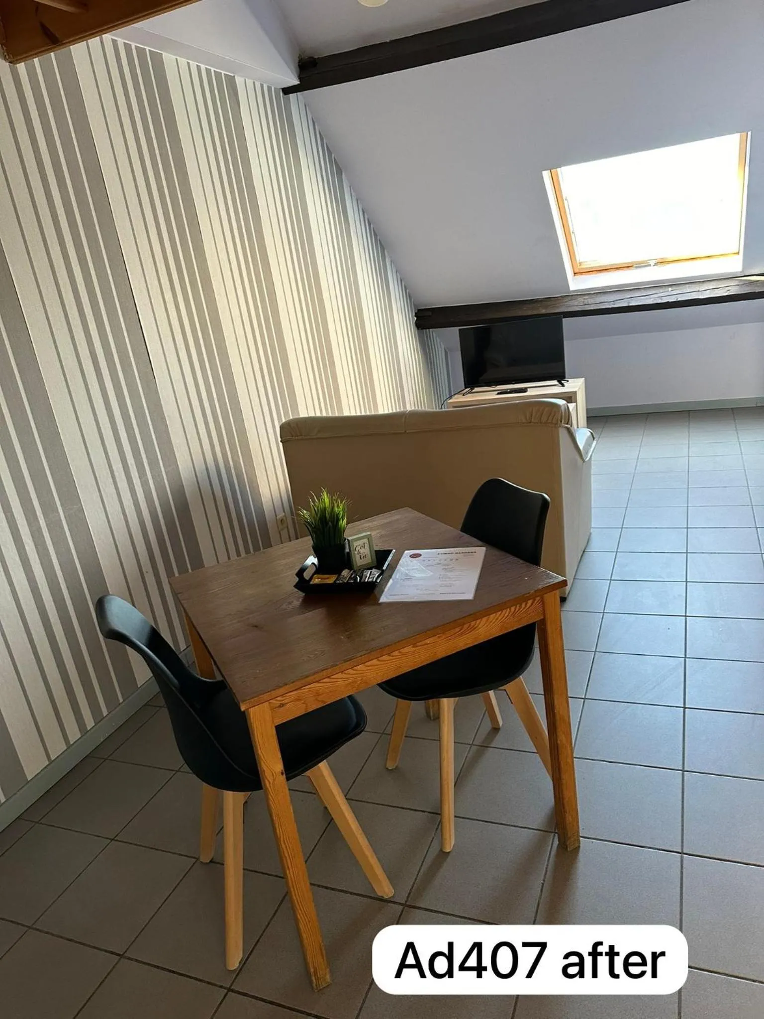 Seating area in Condo Gardens Antwerp