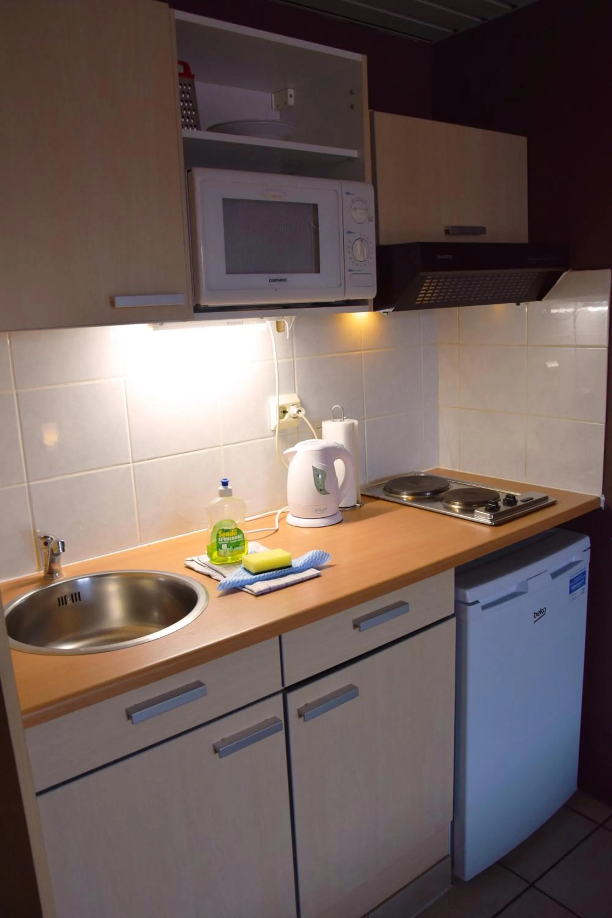Kitchen or kitchenette in Condo Gardens Antwerp