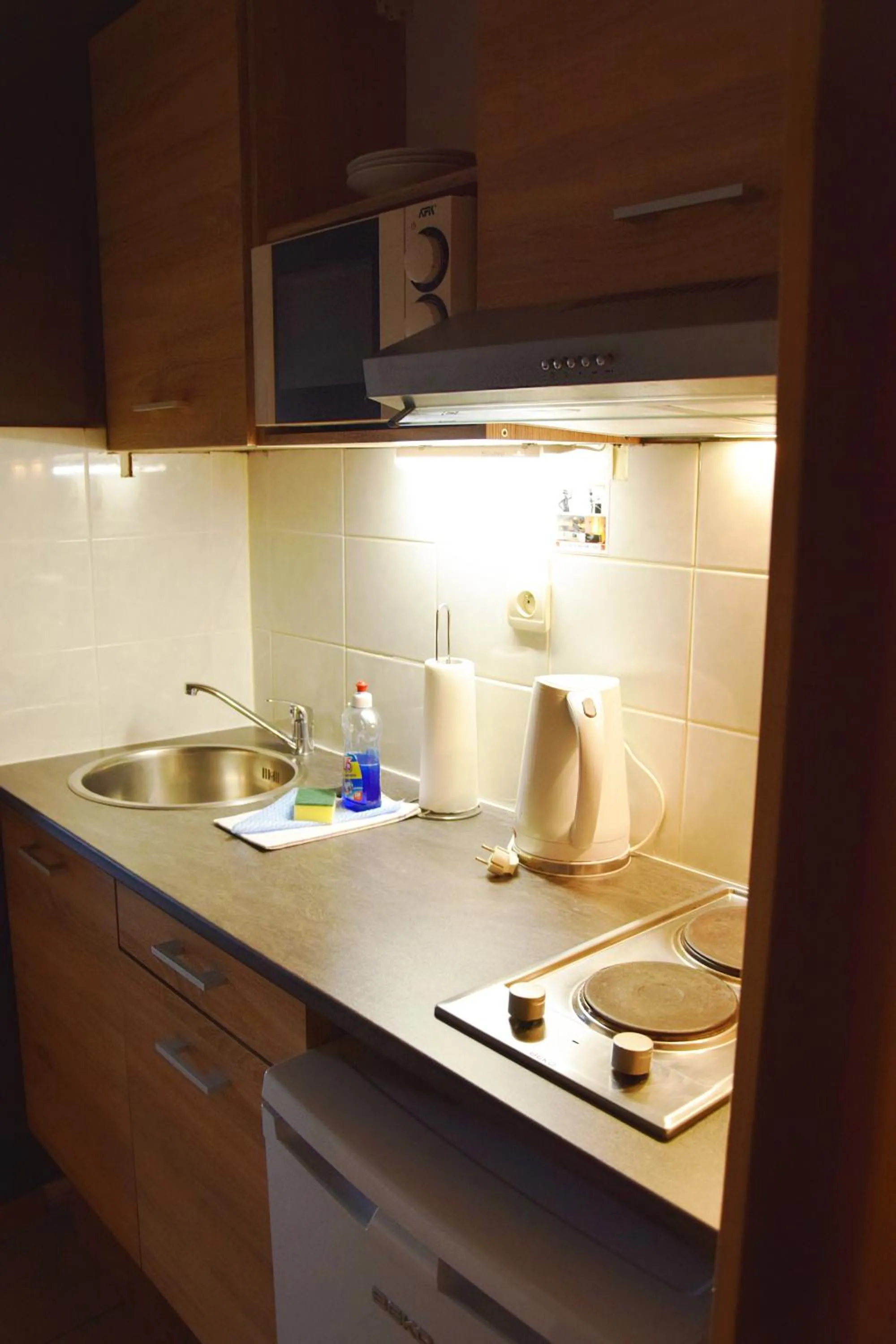 Kitchen or kitchenette in Condo Gardens Antwerp