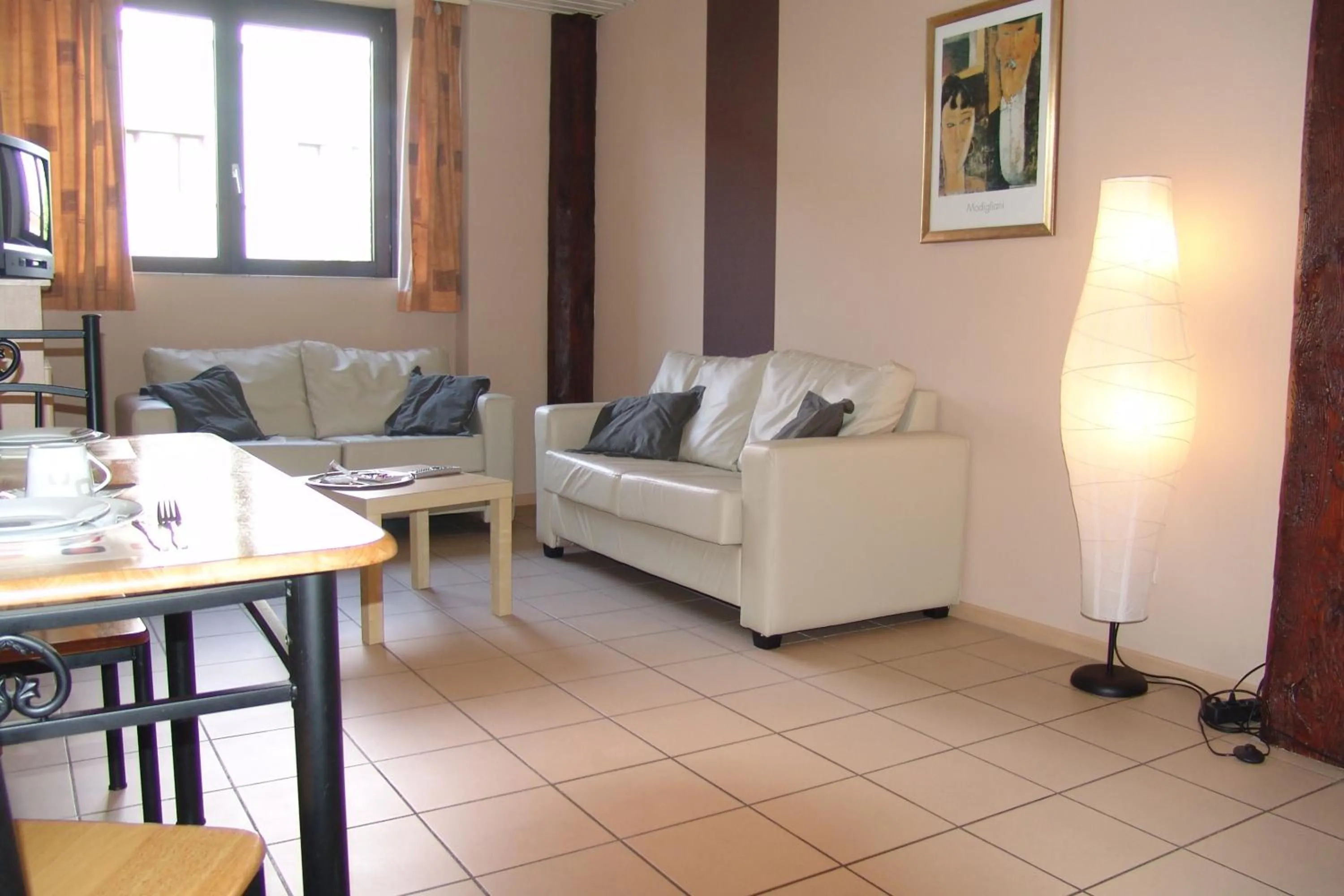 Living room in Condo Gardens Antwerp