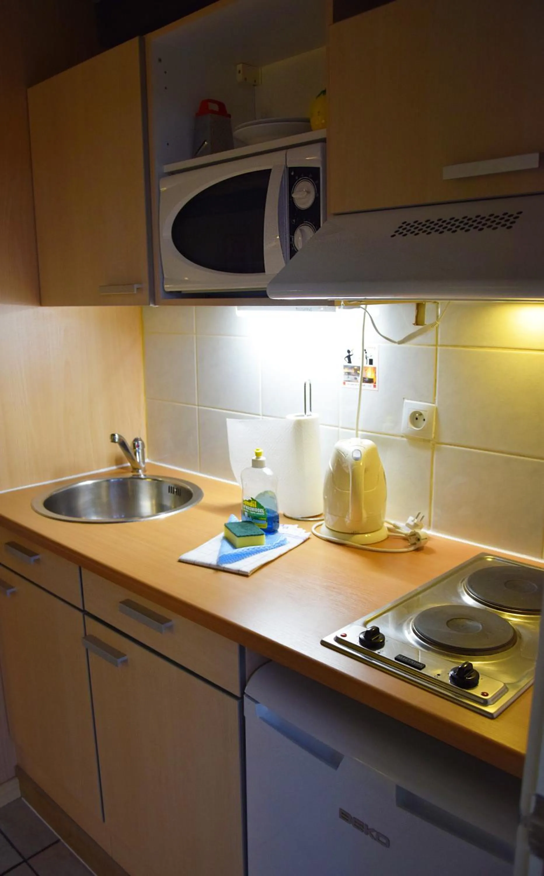 Kitchen or kitchenette in Condo Gardens Antwerp