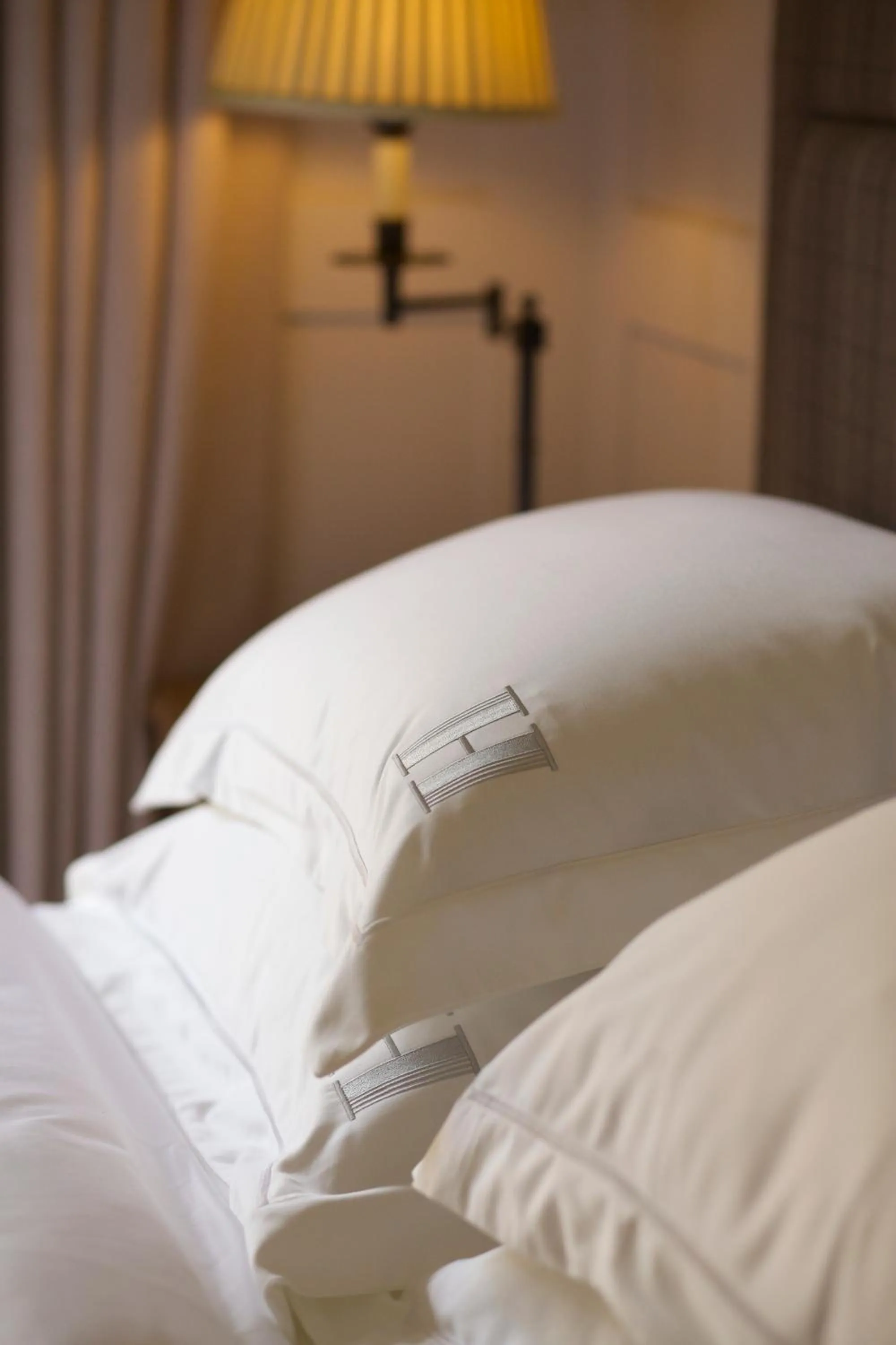 Decorative detail, Bed in Hurley House Hotel