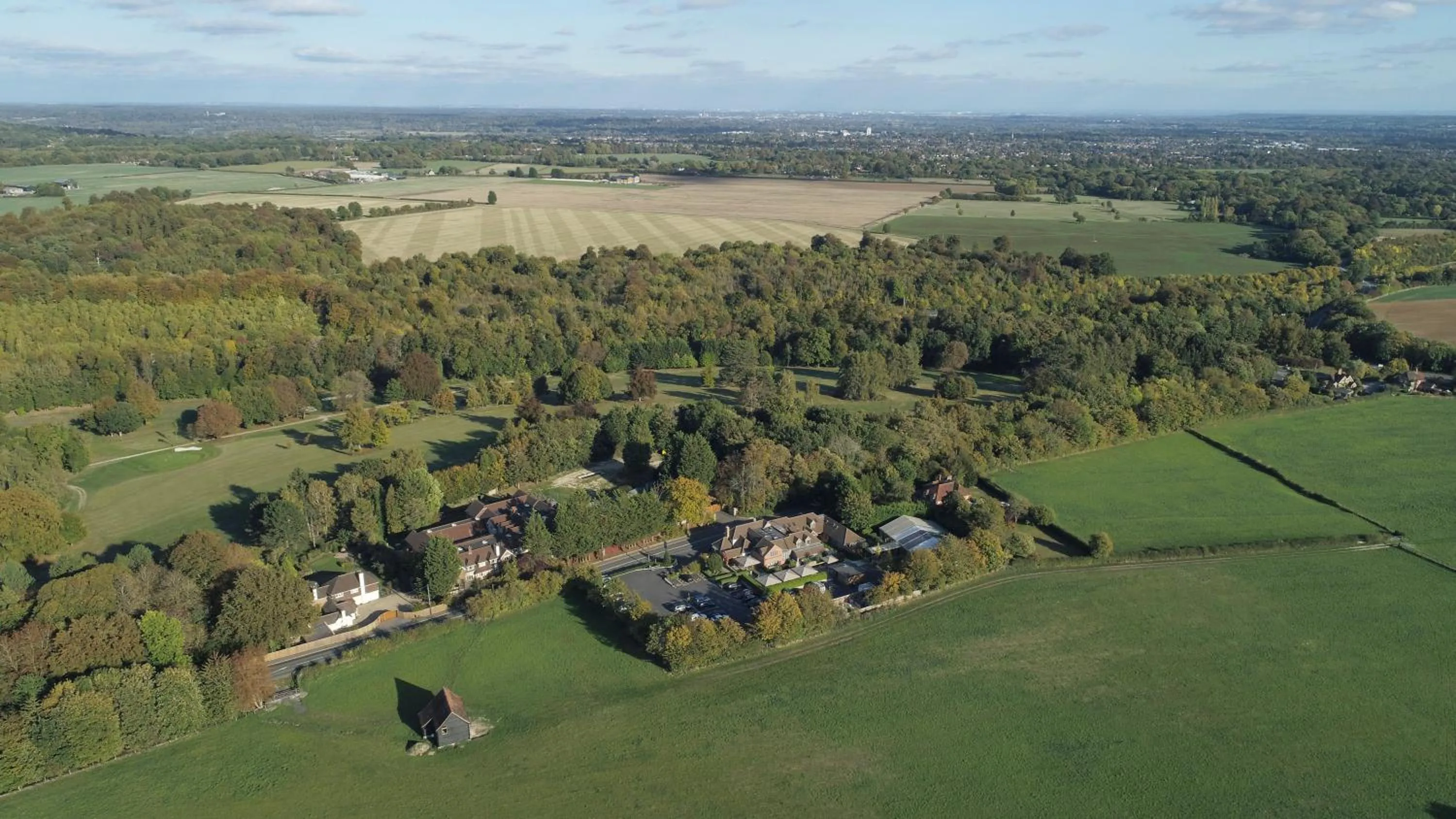 Bird's eye view in Hurley House Hotel