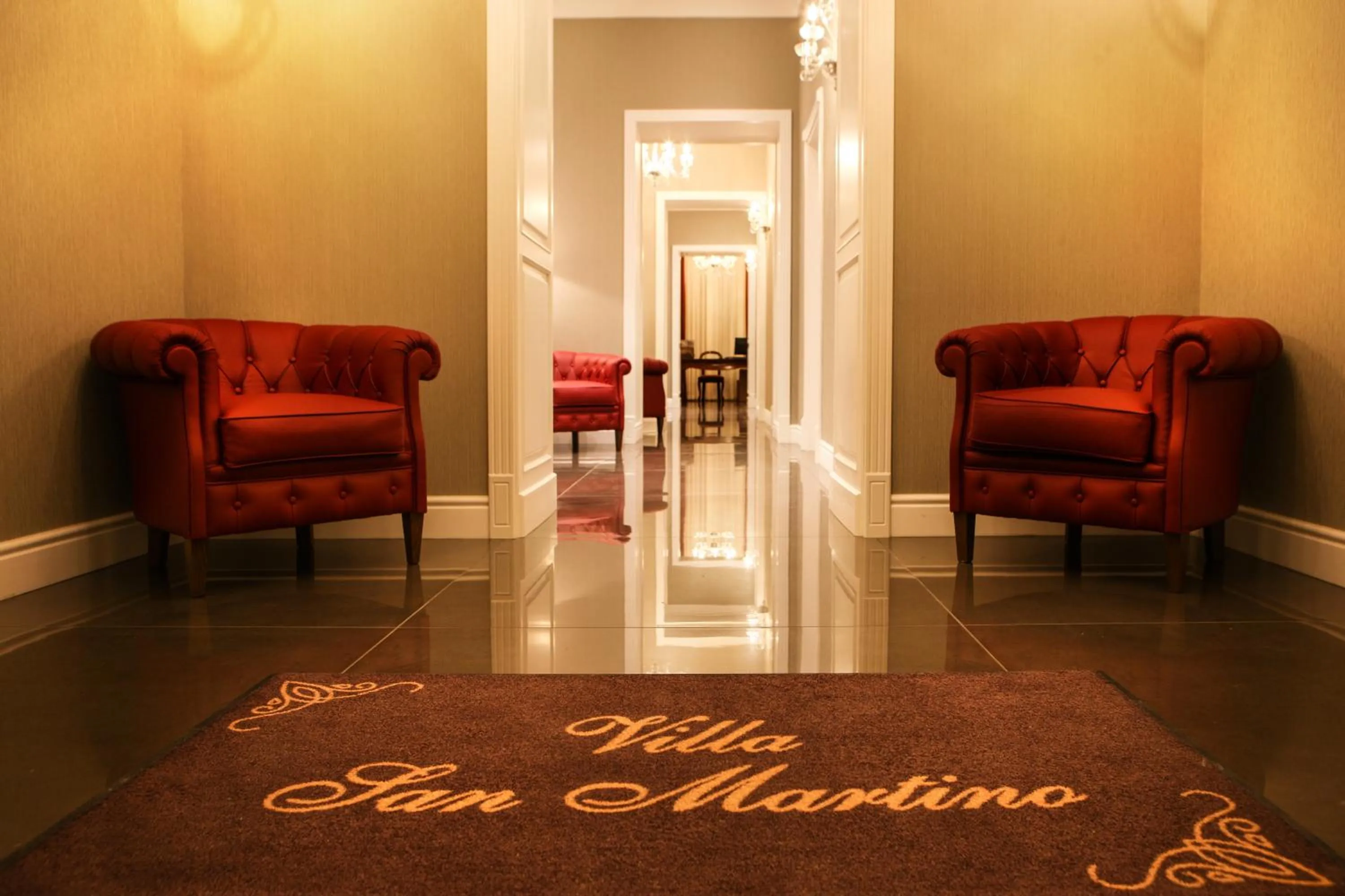 Lobby or reception in Villa San Martino