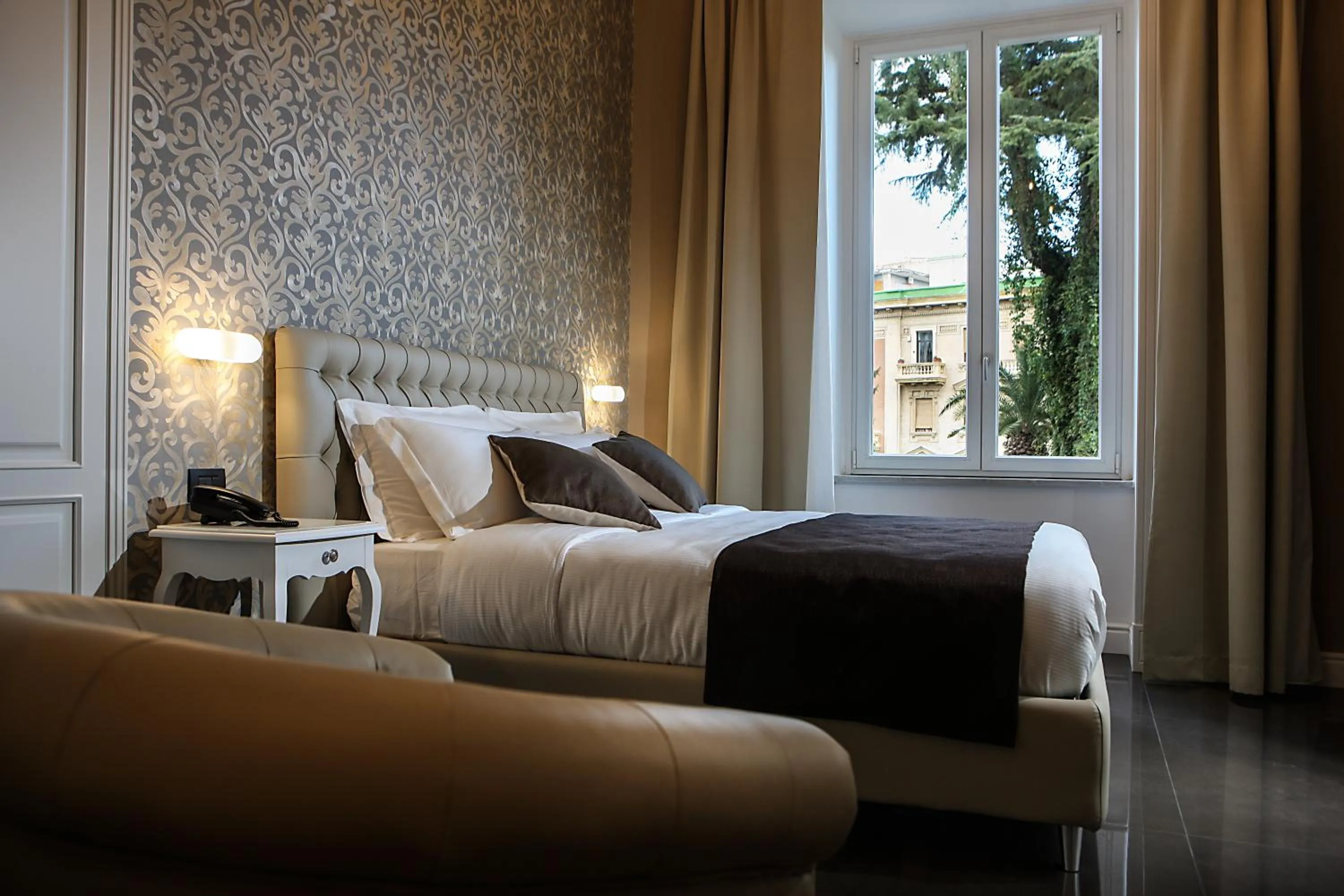 Bedroom, Bed in Villa San Martino