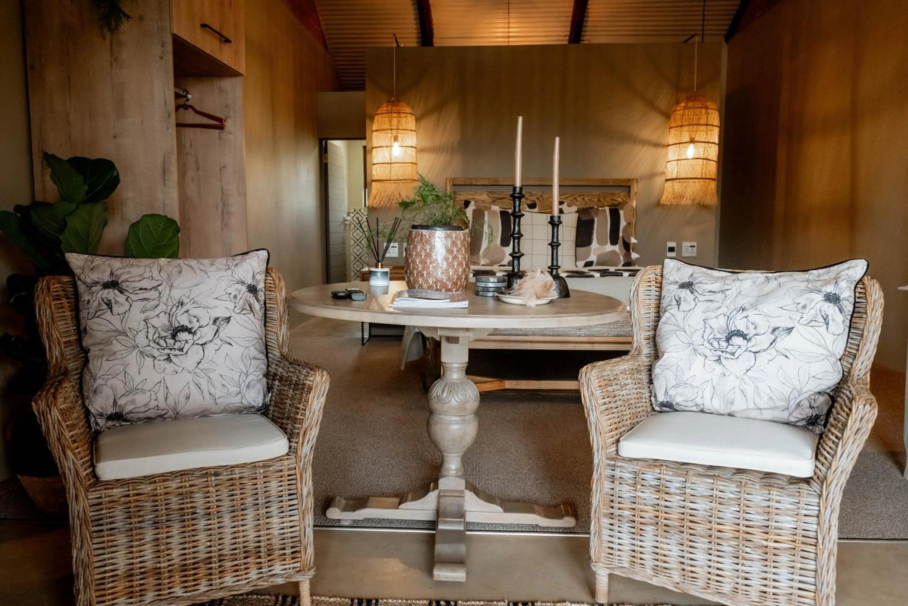 Seating area in Andes Clarens Guesthouse