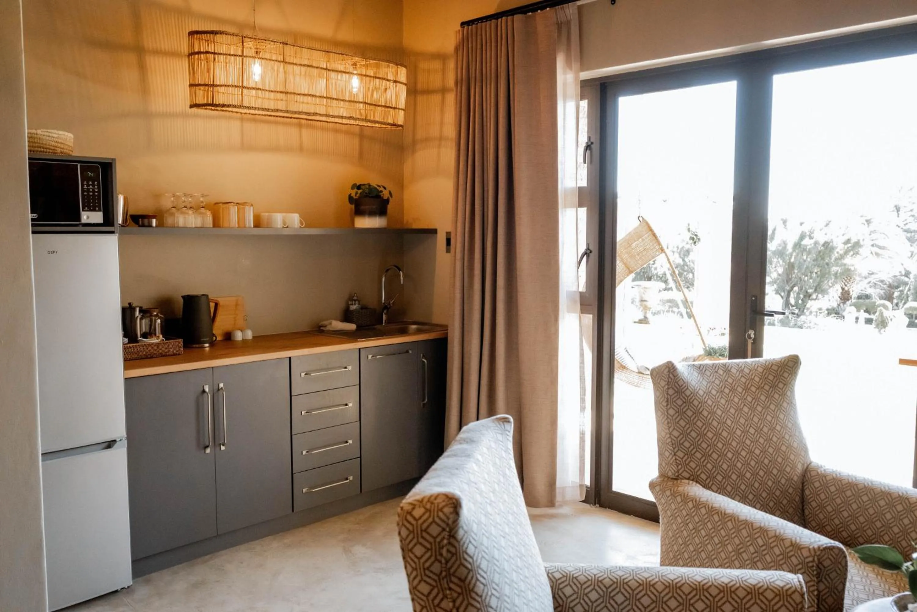 Kitchen or kitchenette in Andes Clarens Guesthouse