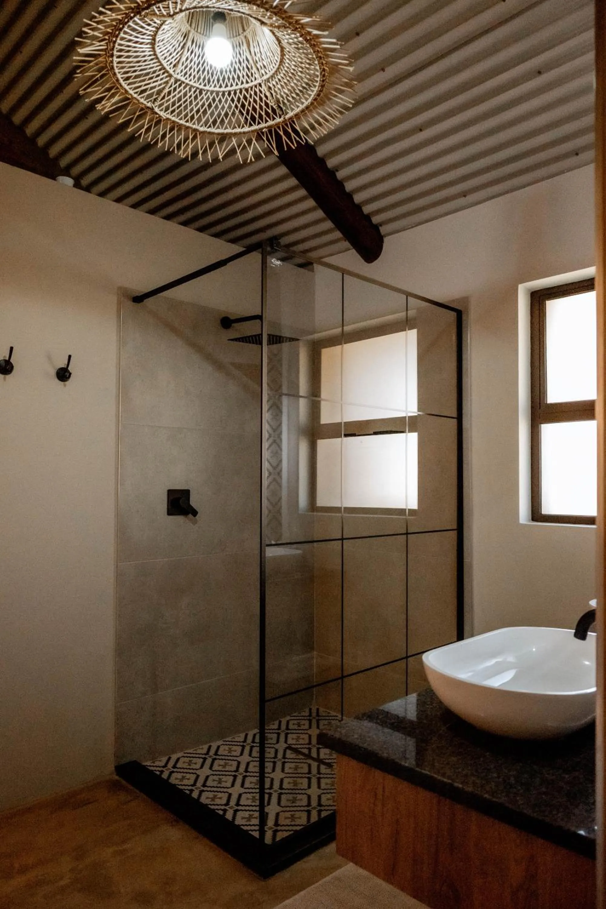 Shower in Andes Clarens Guesthouse