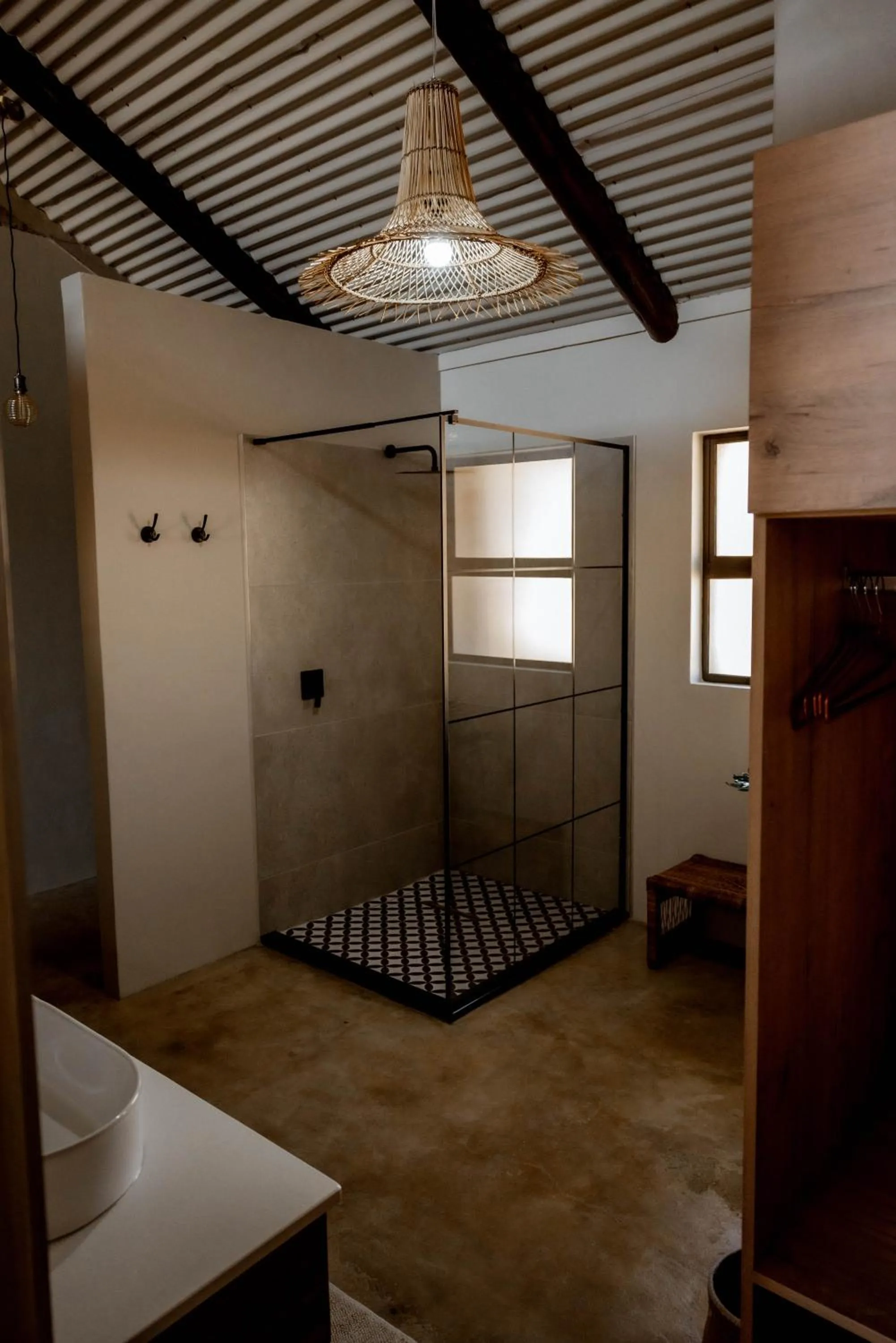 Shower, Bed in Andes Clarens Guesthouse