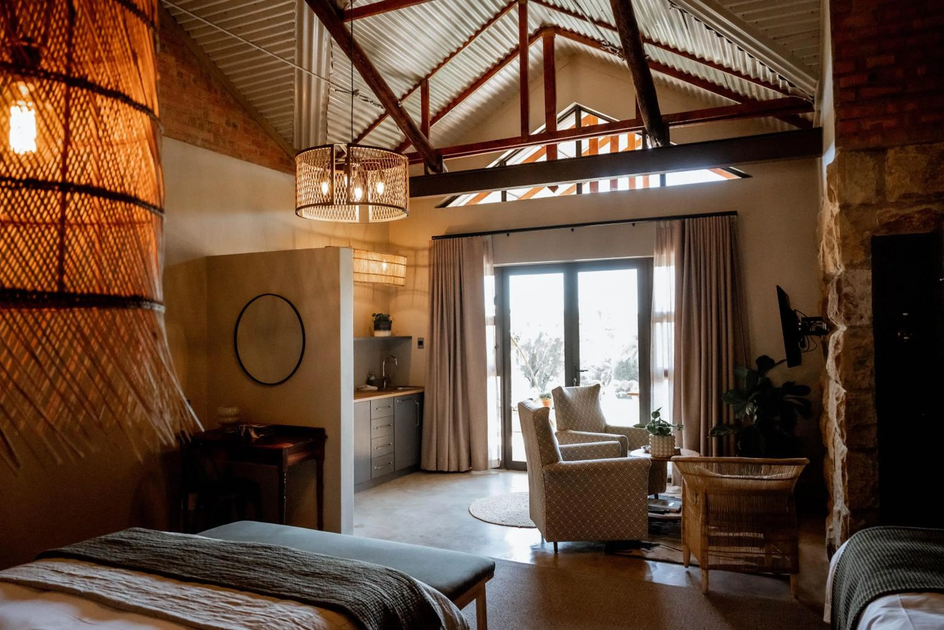 Photo of the whole room, Bed in Andes Clarens Guesthouse