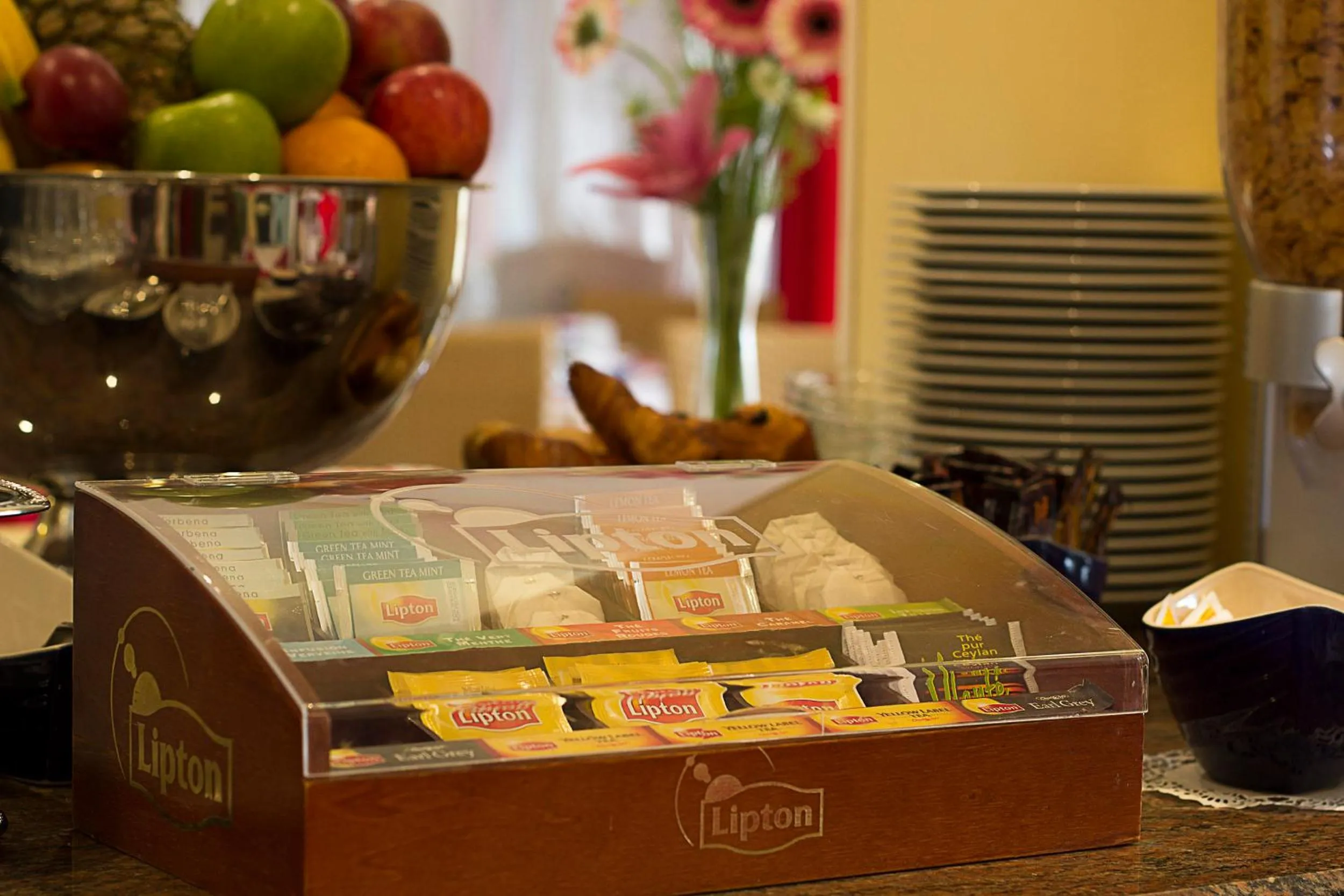 Food and drinks in Hôtel Le Dauphin