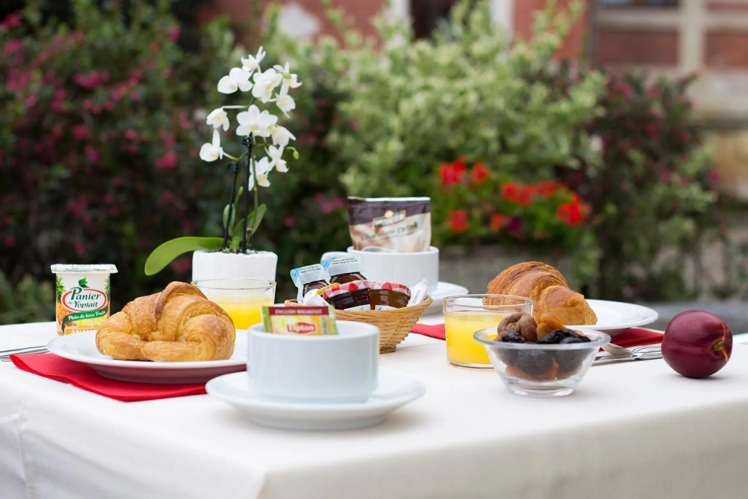 Food and drinks in Hôtel Le Dauphin