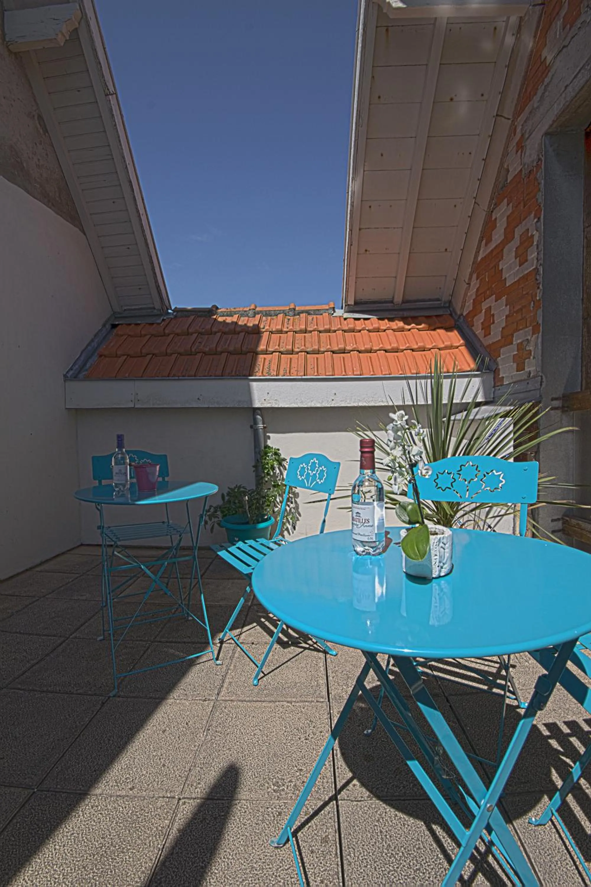 Balcony/Terrace in Hôtel Le Dauphin