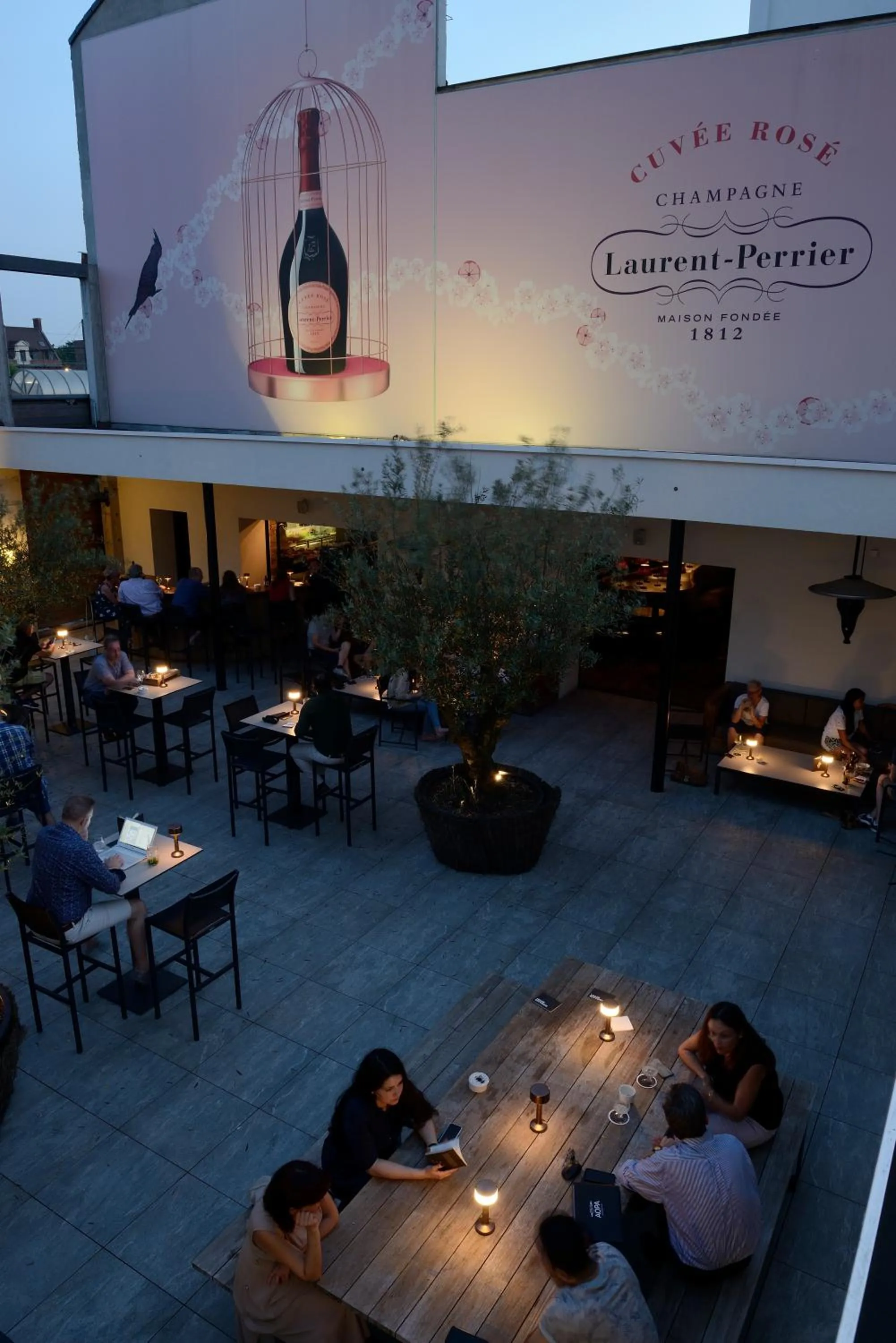 Balcony/Terrace in Parkhotel Kortrijk