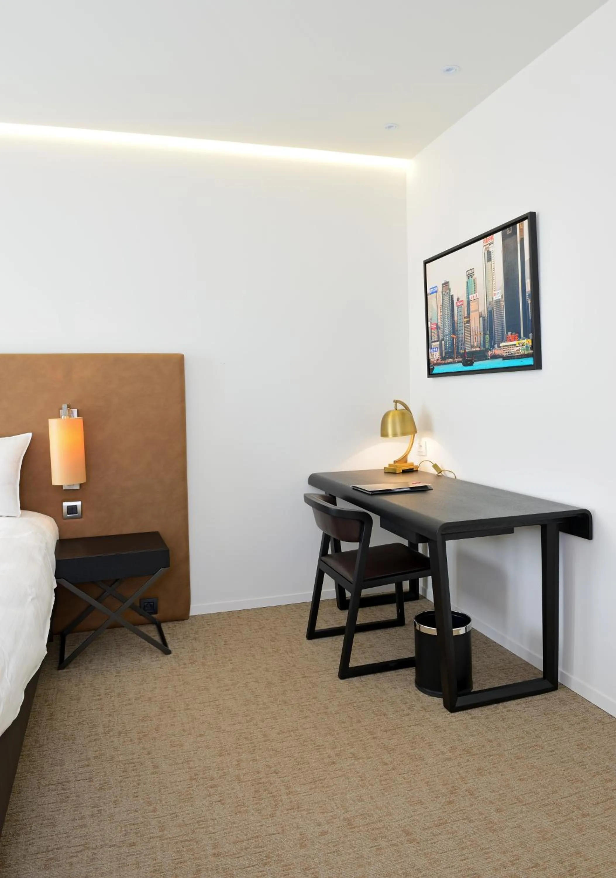 Bed in Parkhotel Kortrijk