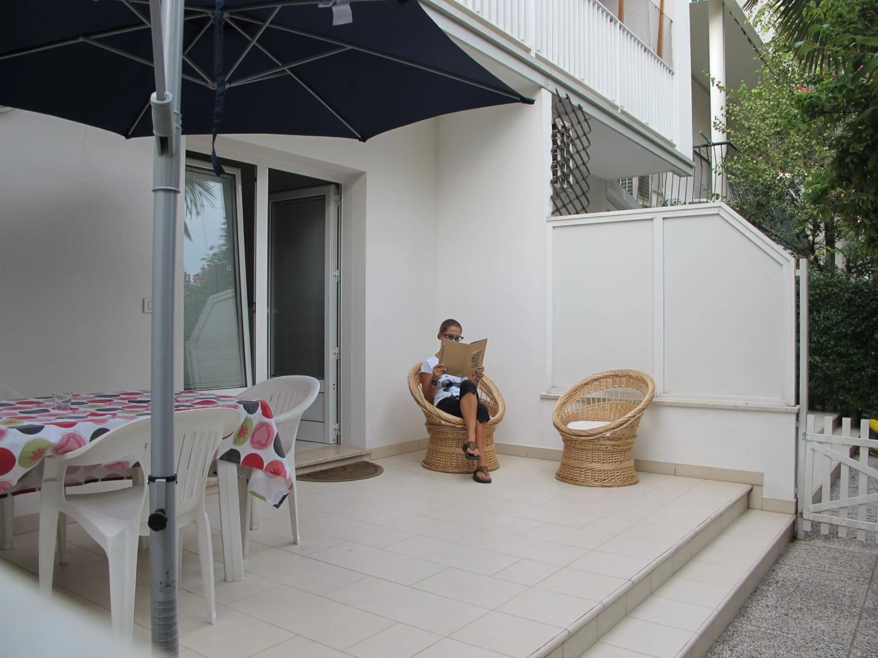 Patio in Villa Flora