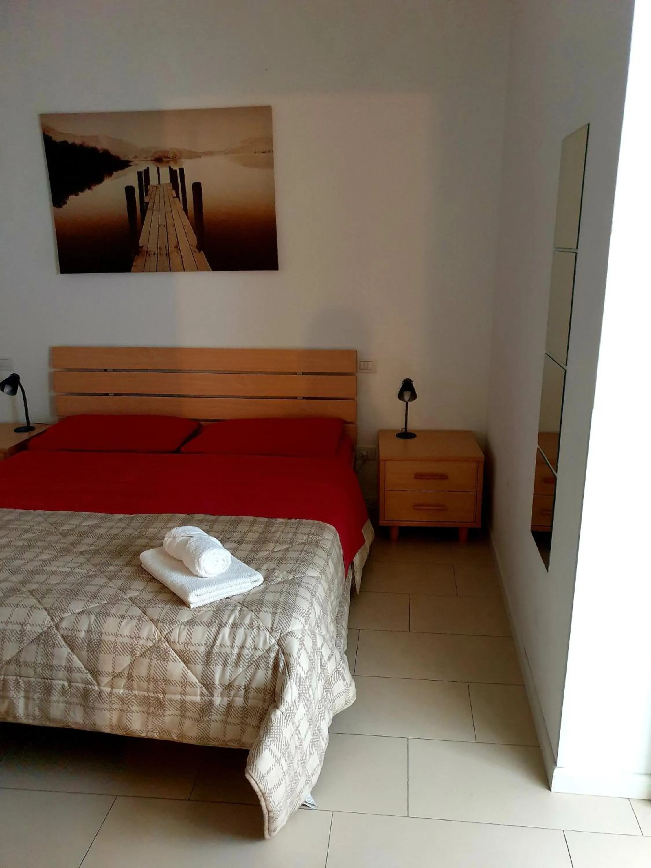 Bedroom, Bed in Villa Flora