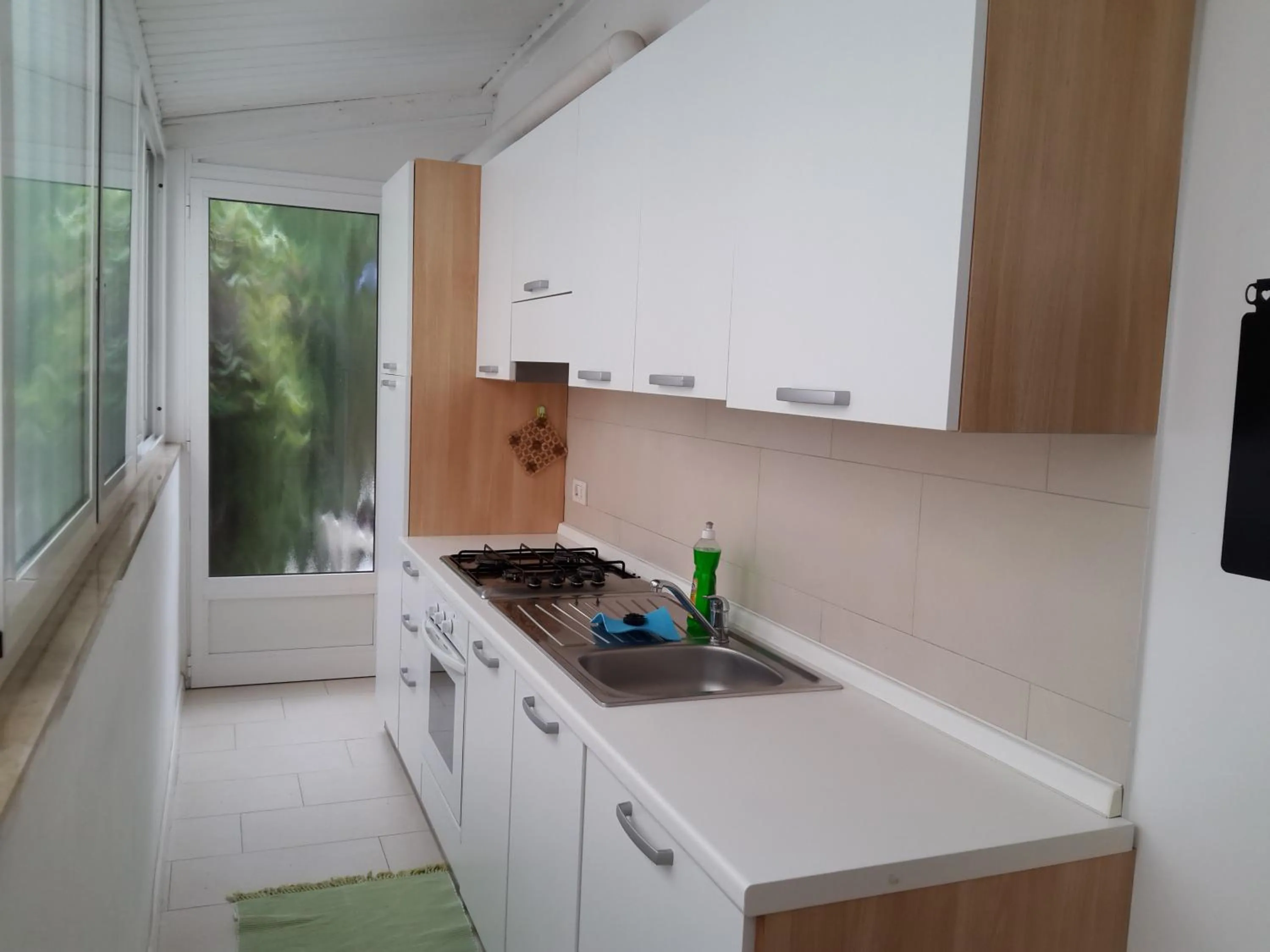 Kitchen or kitchenette in Villa Flora