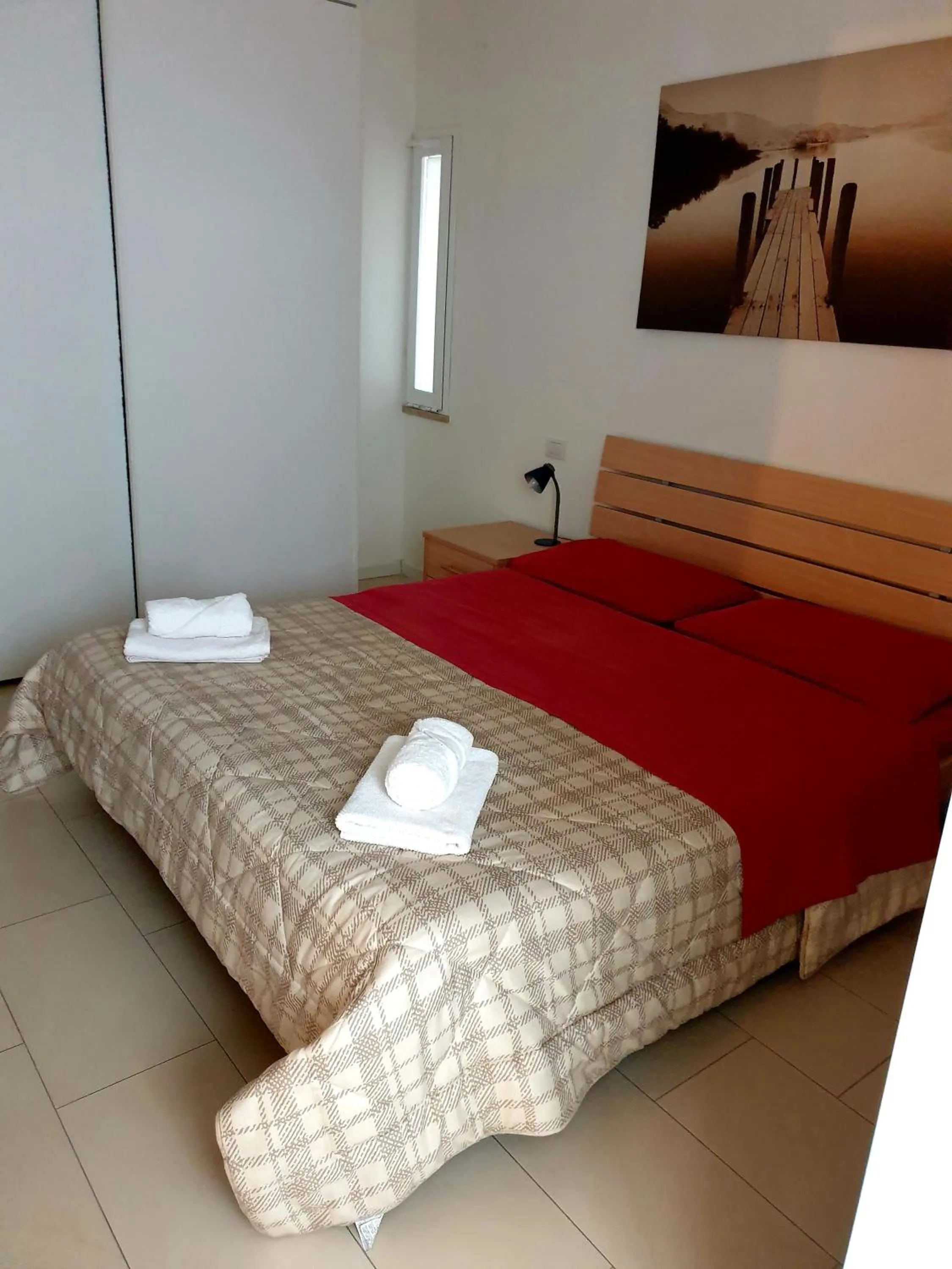 Bedroom, Bed in Villa Flora