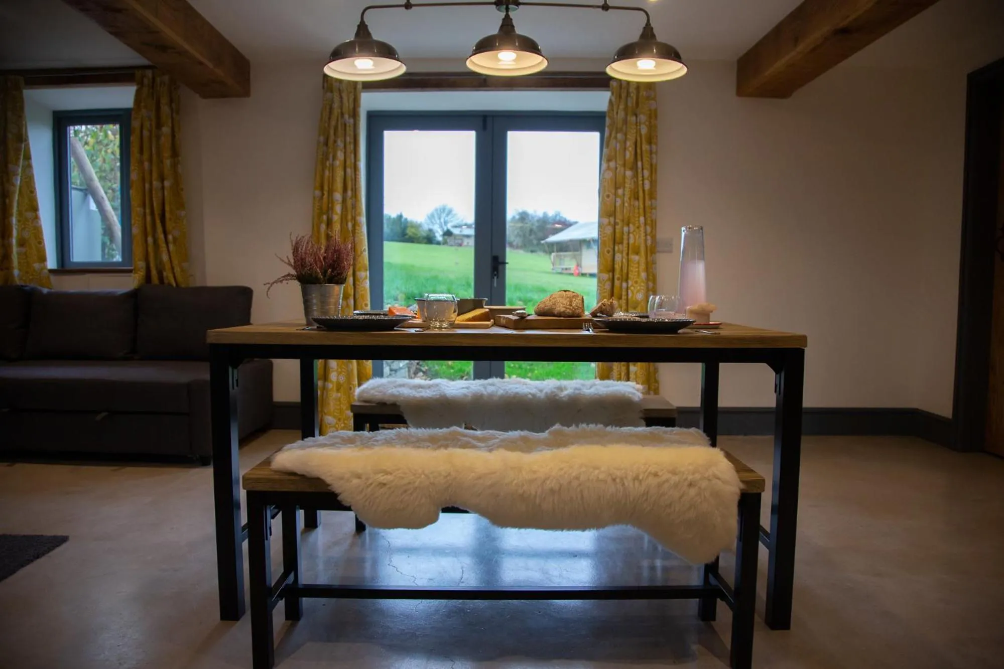 Dining area in Drovers Rest Farm Stay