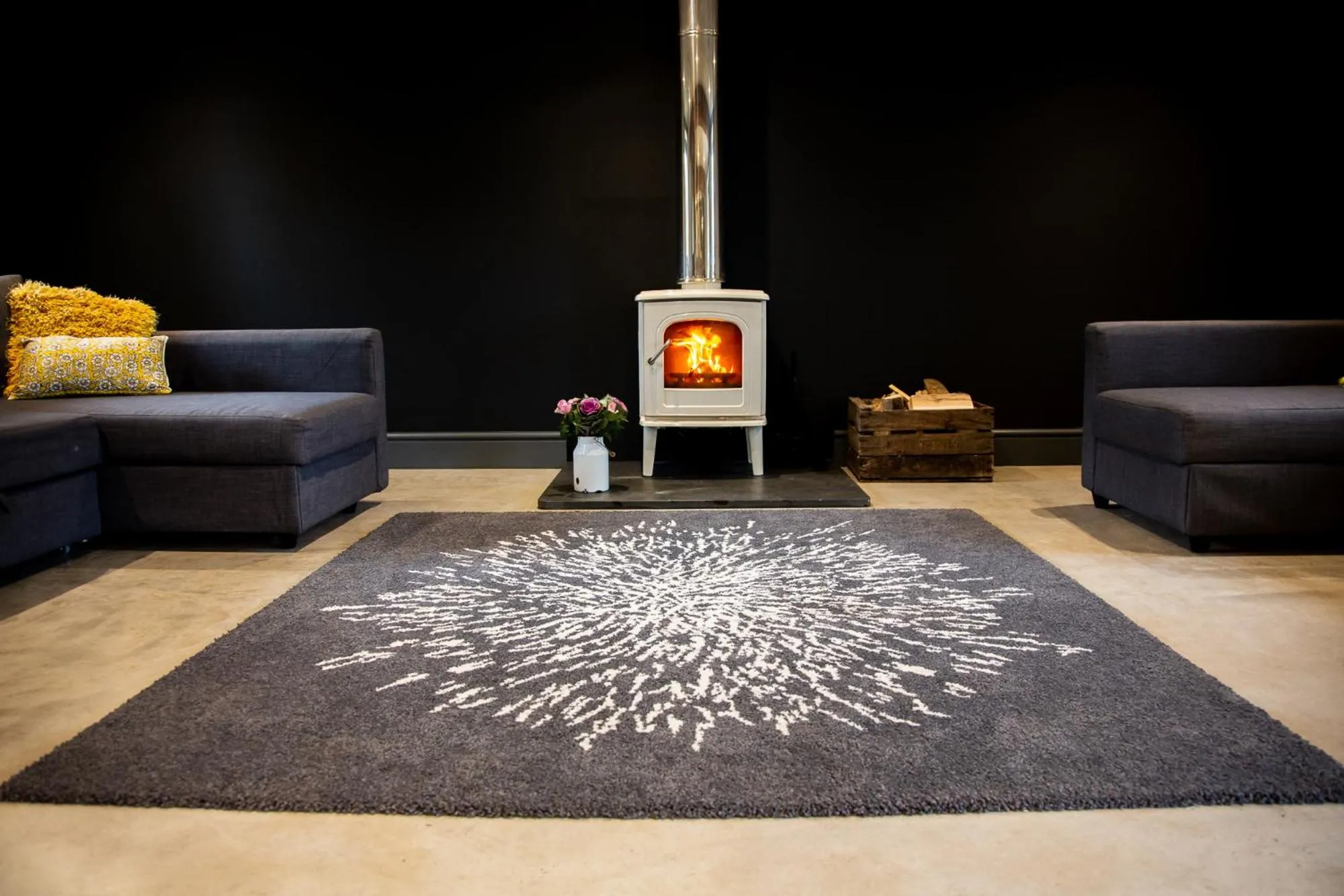 Living room in Drovers Rest Farm Stay