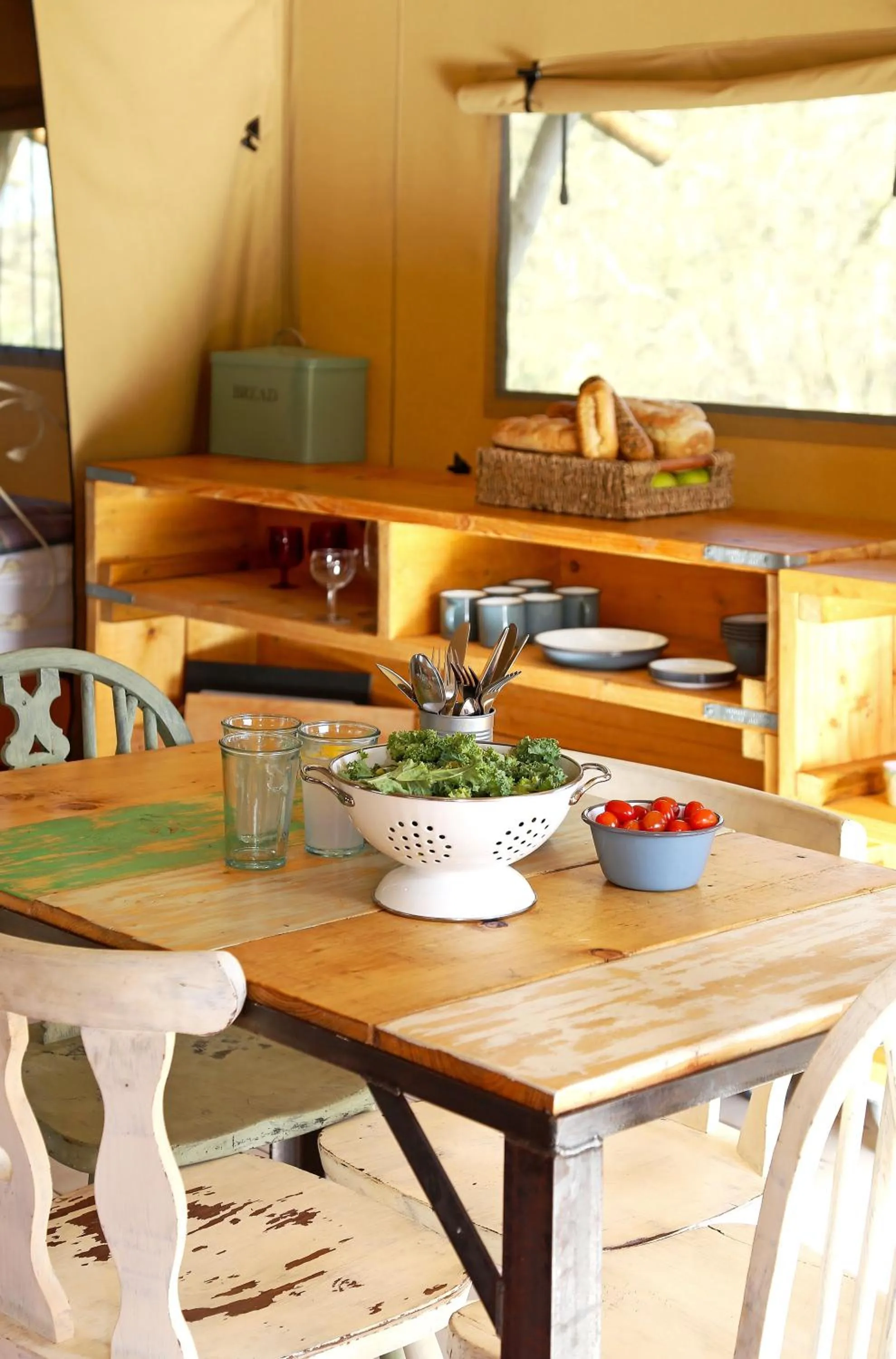Kitchen or kitchenette in Drovers Rest Farm Stay